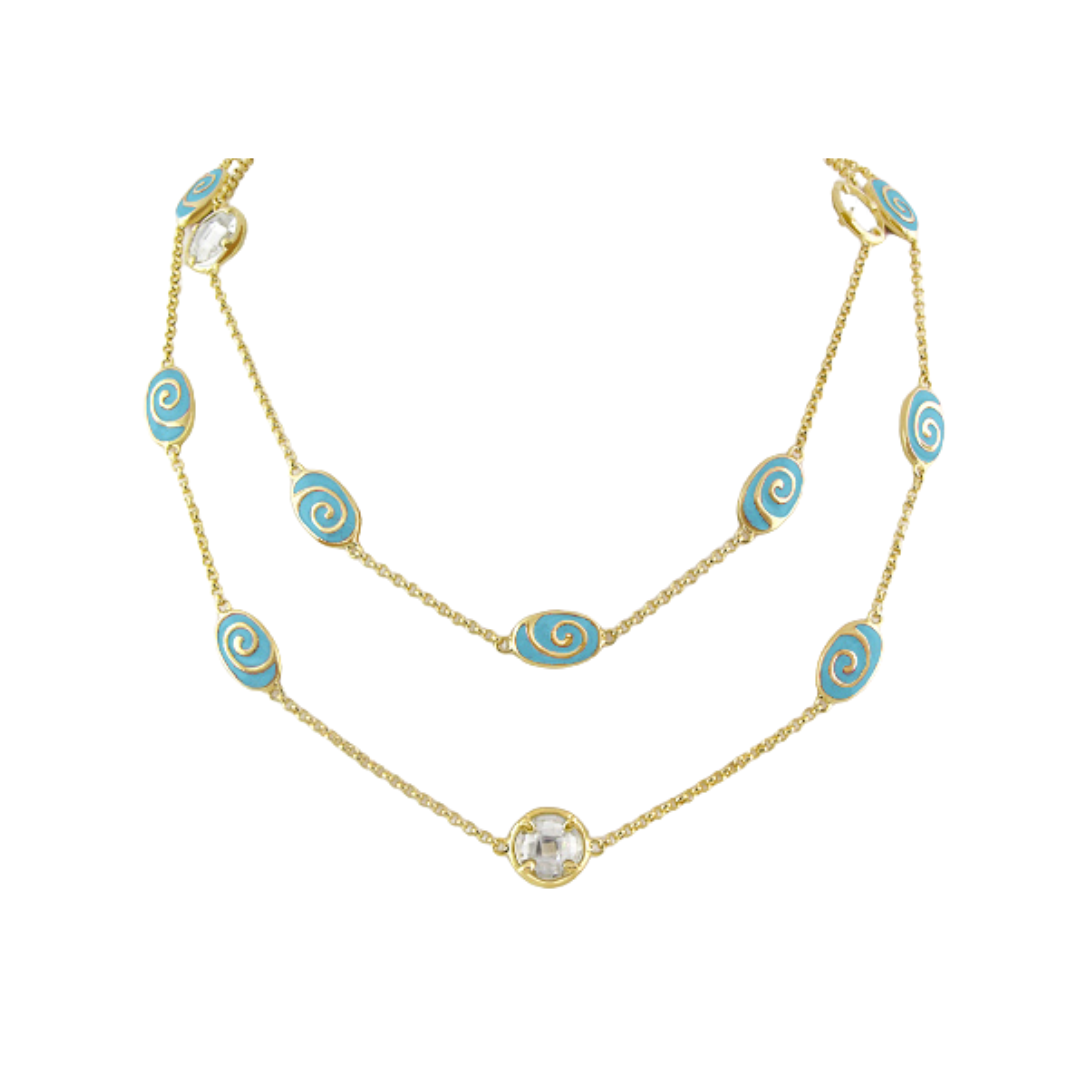 Signature Swirl Long Necklace