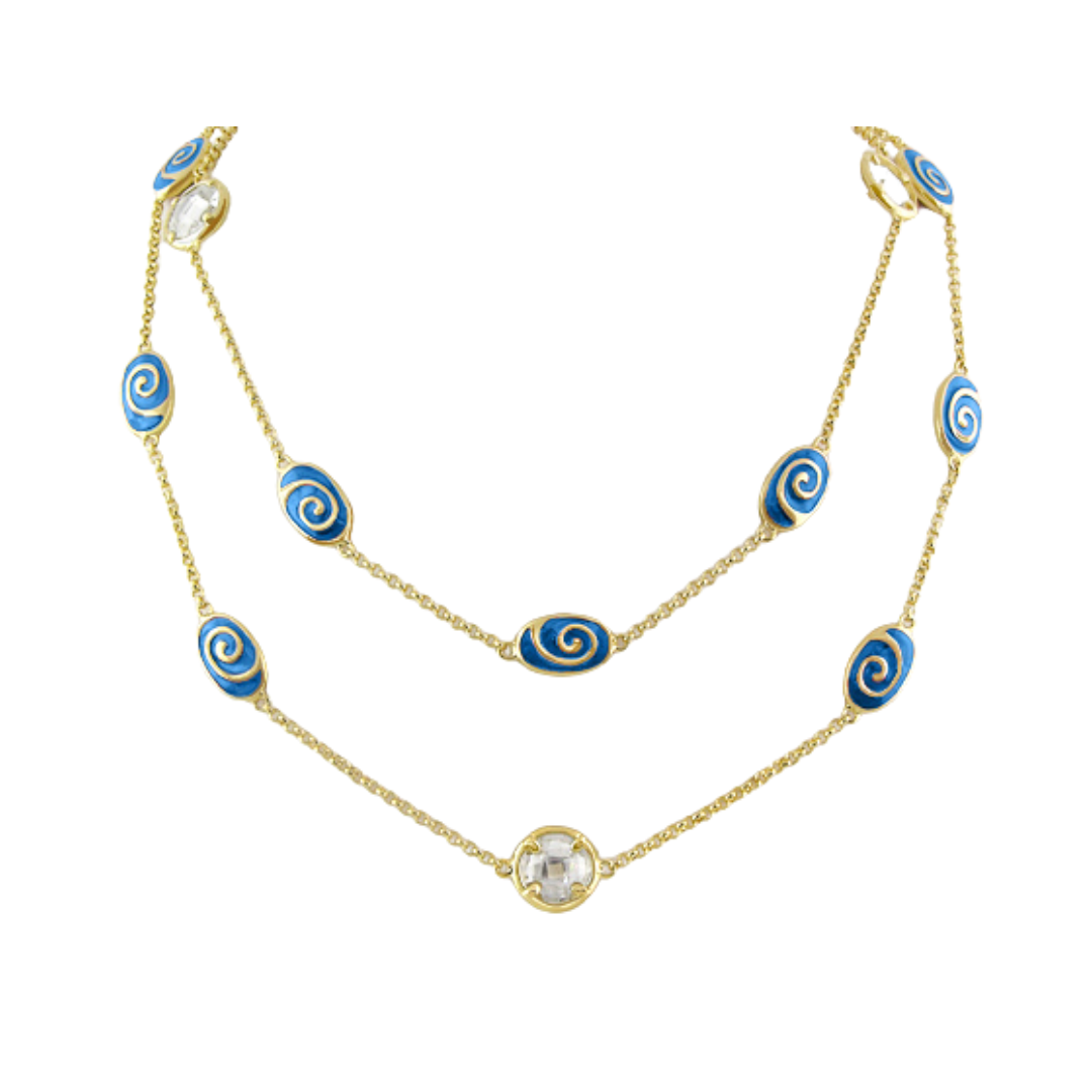 Signature Swirl Long Necklace