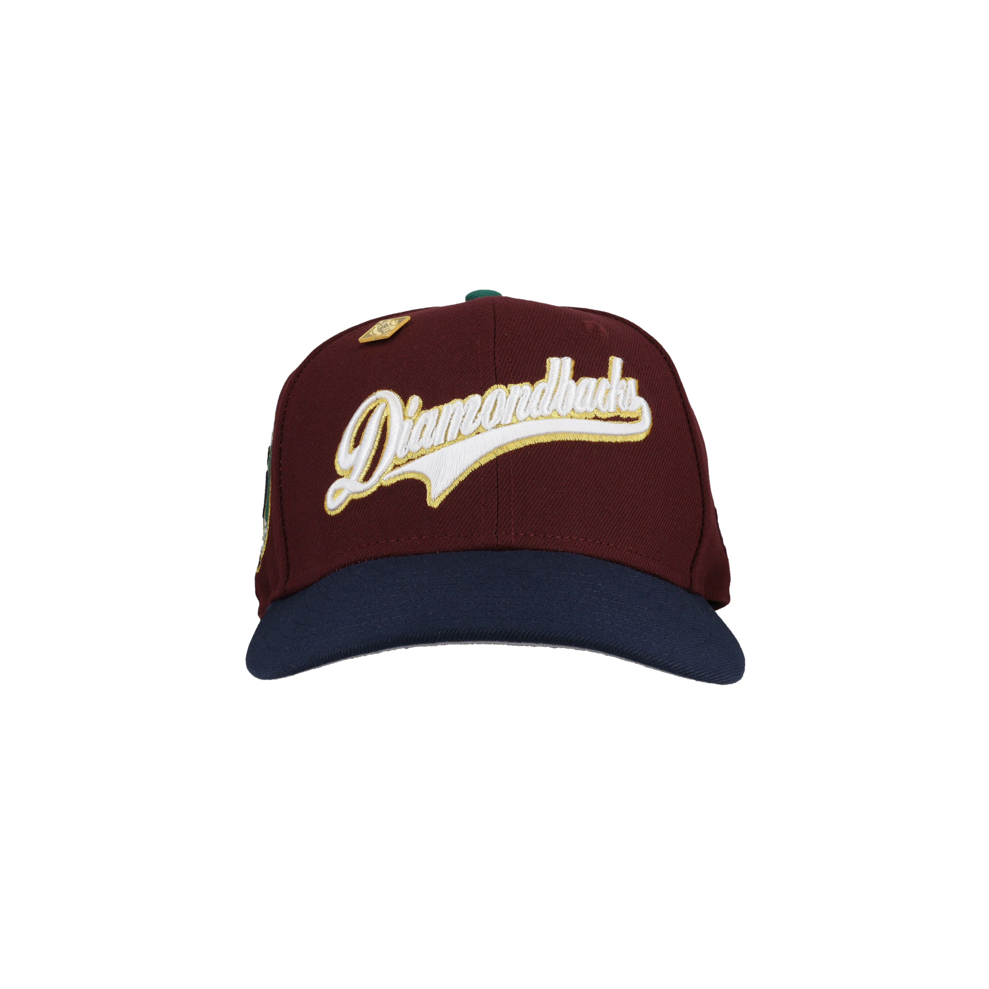 Arizona Diamondbacks 25th Anniversary Gold Script 59Fifty Fitted Hat