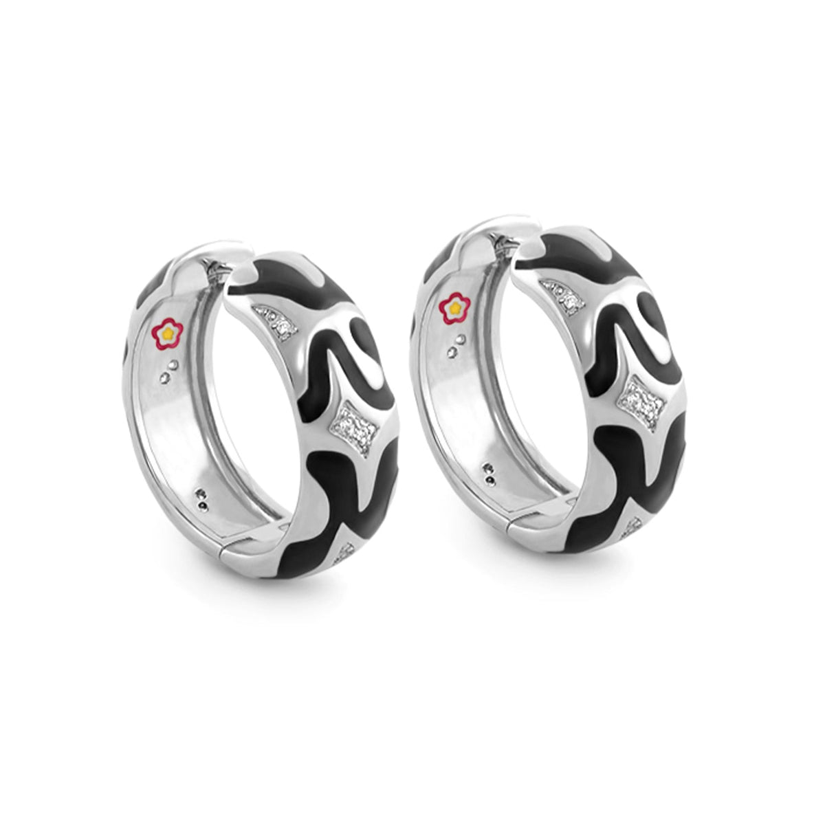 Swirl Tattoo Earrings