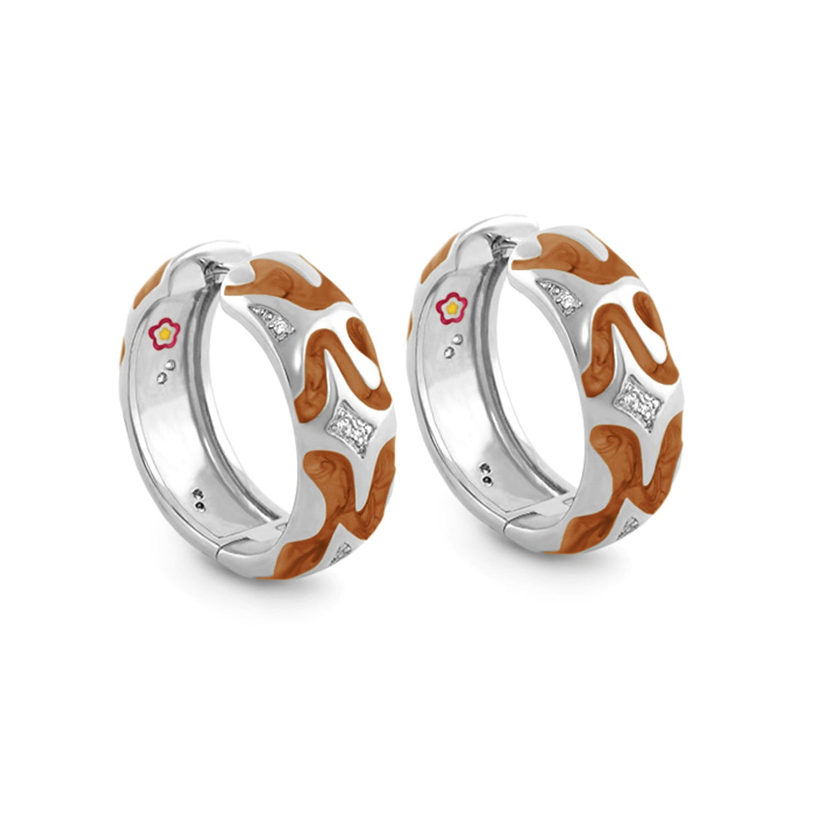 Swirl Tattoo Earrings