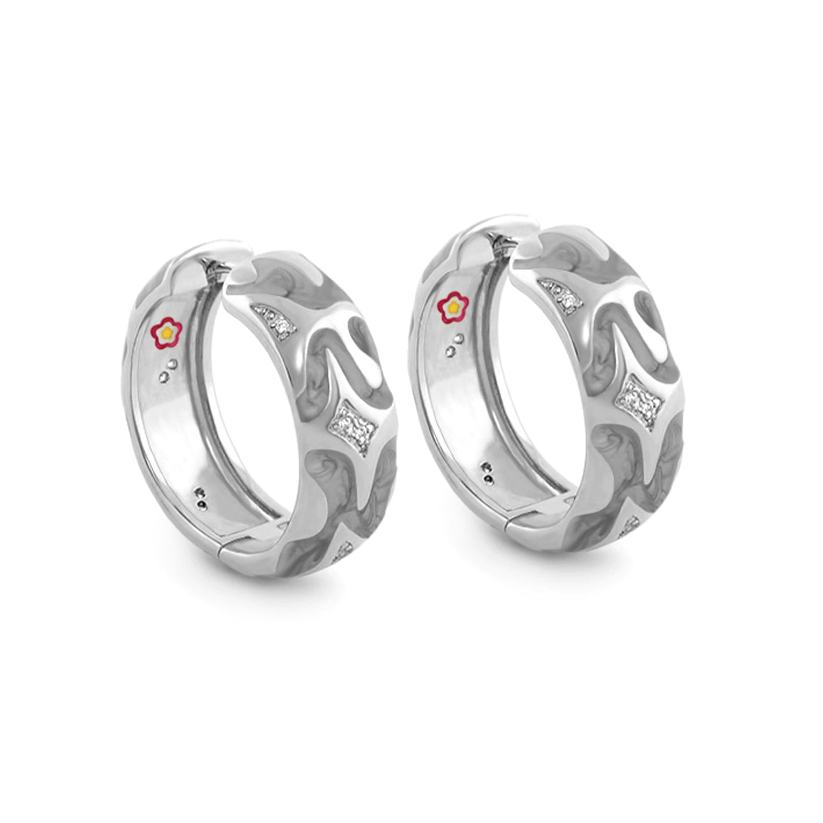 Swirl Tattoo Earrings