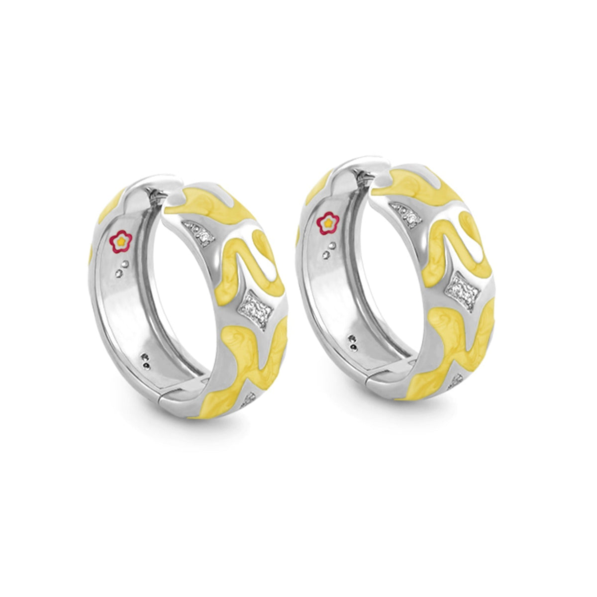 Swirl Tattoo Earrings
