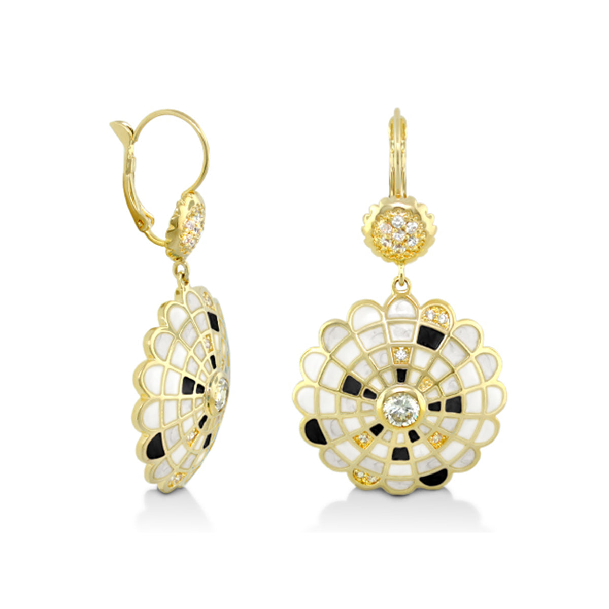 Sundial Earring