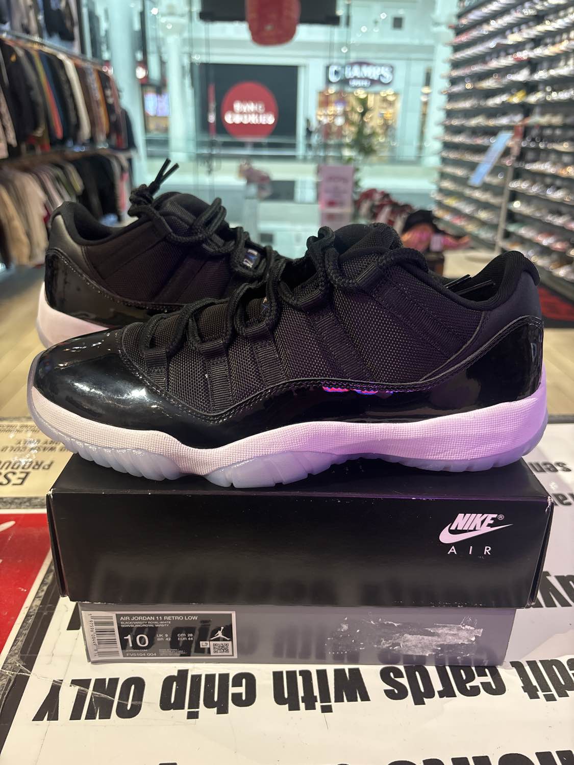 PRE OWNED Jordan 11 Retro Low Space Jam