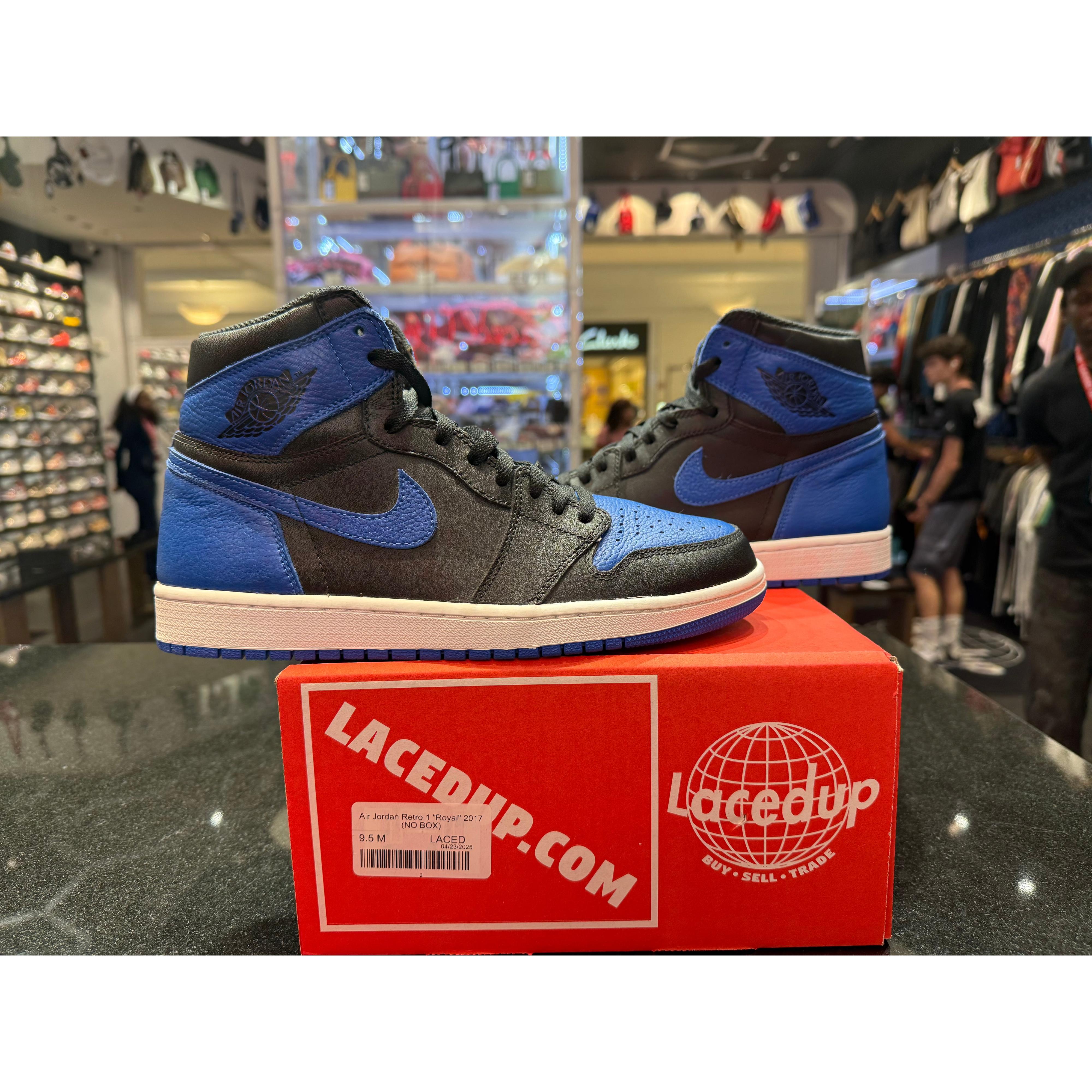 Air Jordan Retro 1 "Royal" 2017 (NO BOX)