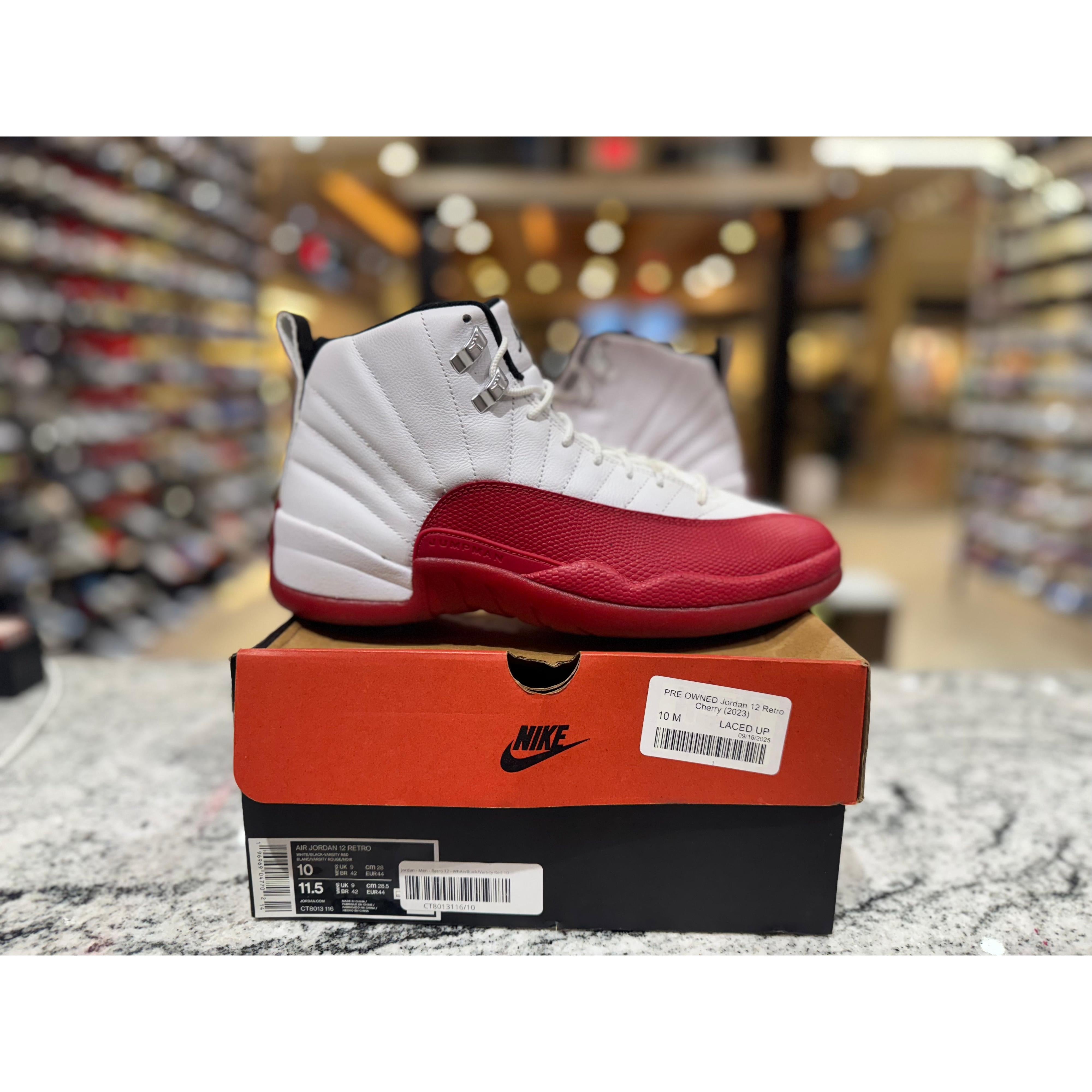 PRE OWNED Jordan 12 Retro Cherry (2023)