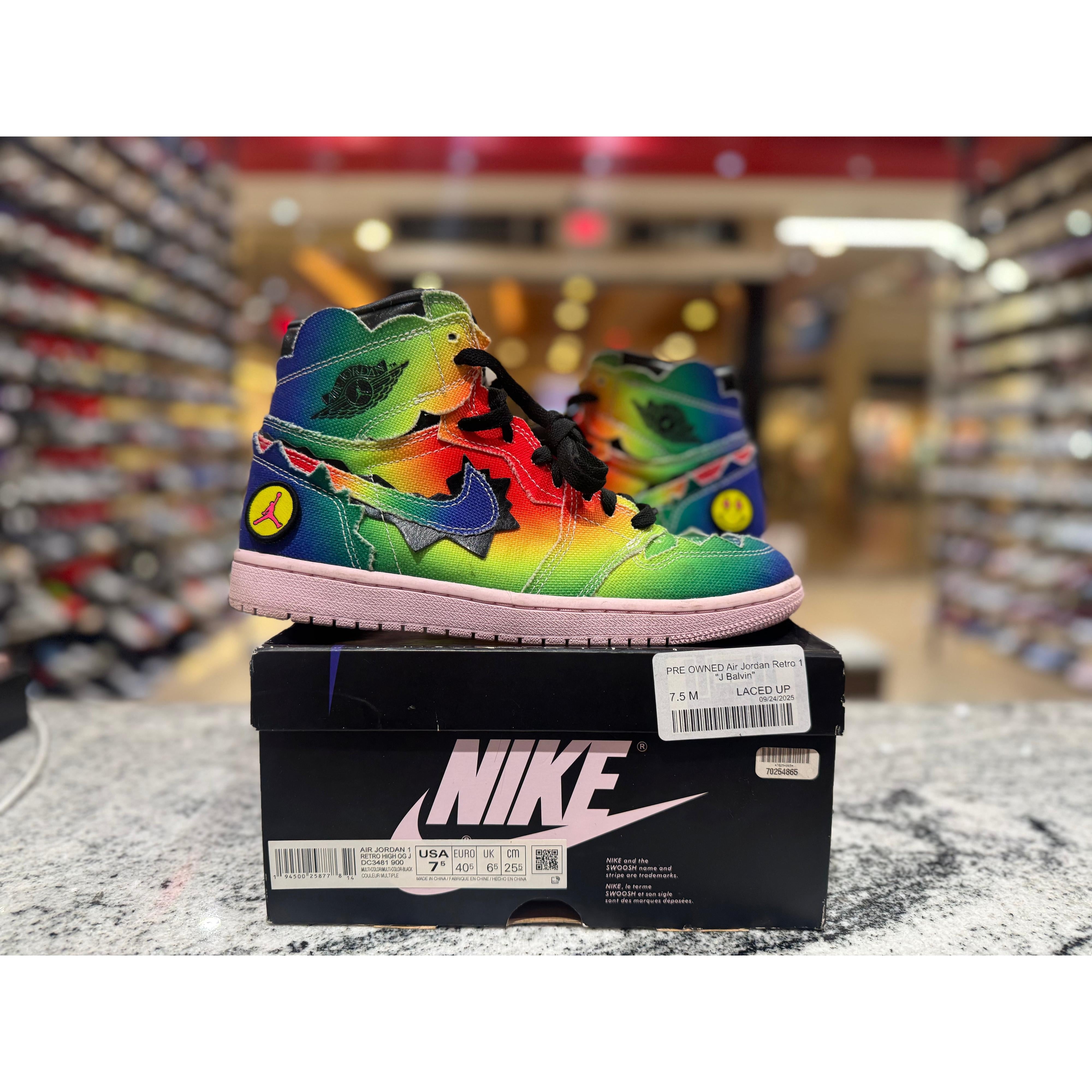 PRE OWNED Air Jordan Retro 1 "J Balvin"