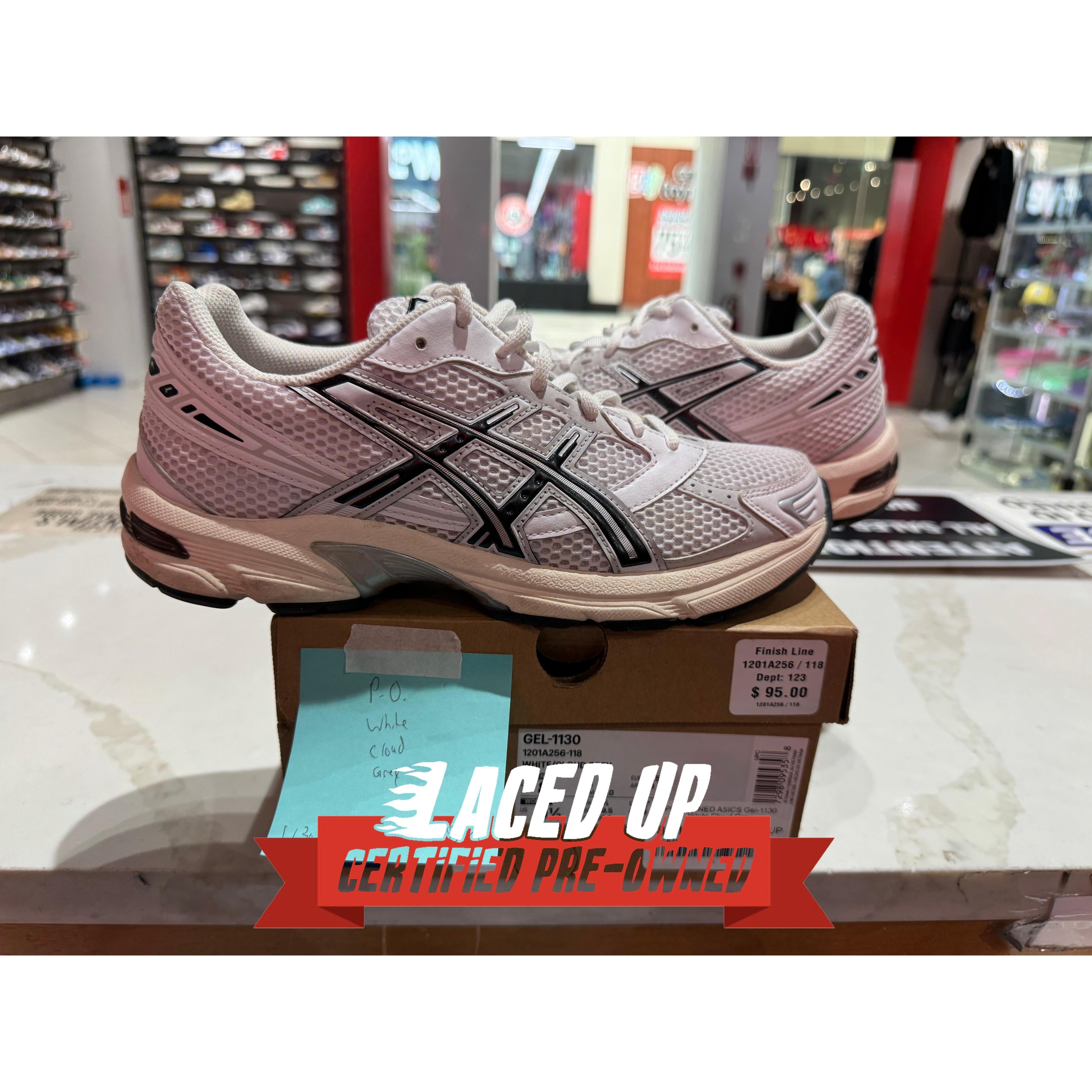 PRE OWNED ASICS Gel-1130 White Cloud Grey