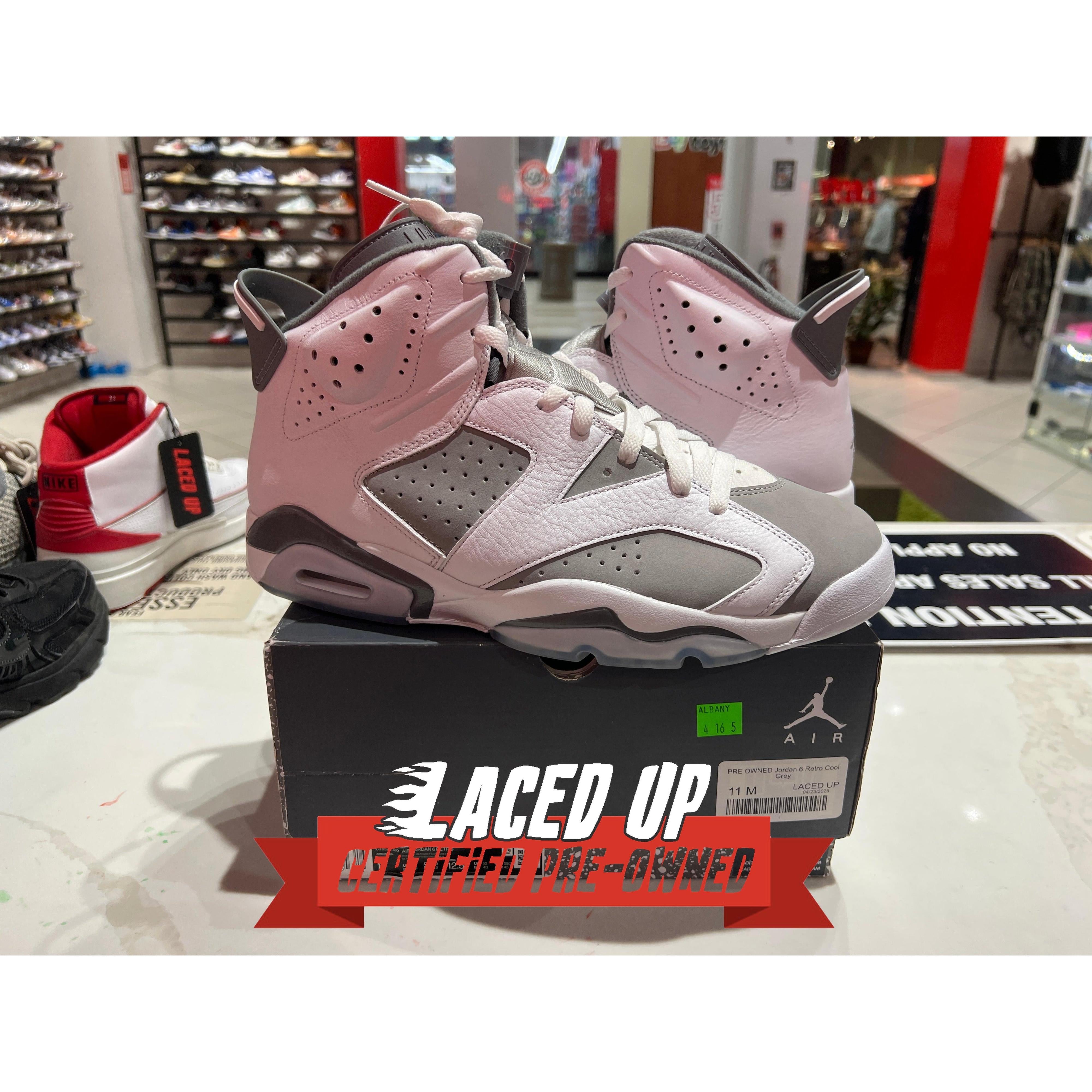 PRE OWNED Jordan 6 Retro Cool Grey