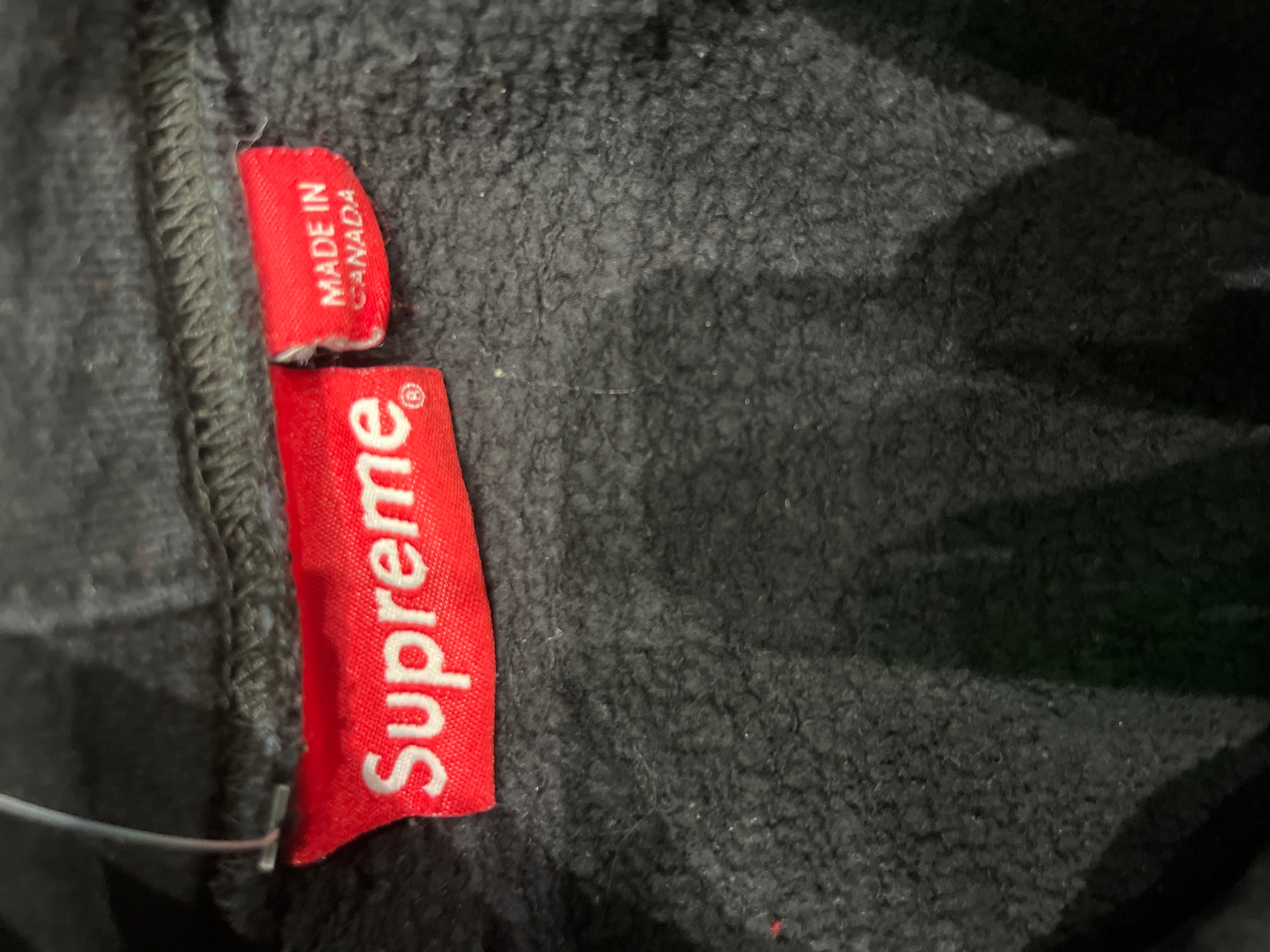 PRE OWNED Supreme Animals Hooded Sweatshirt Black