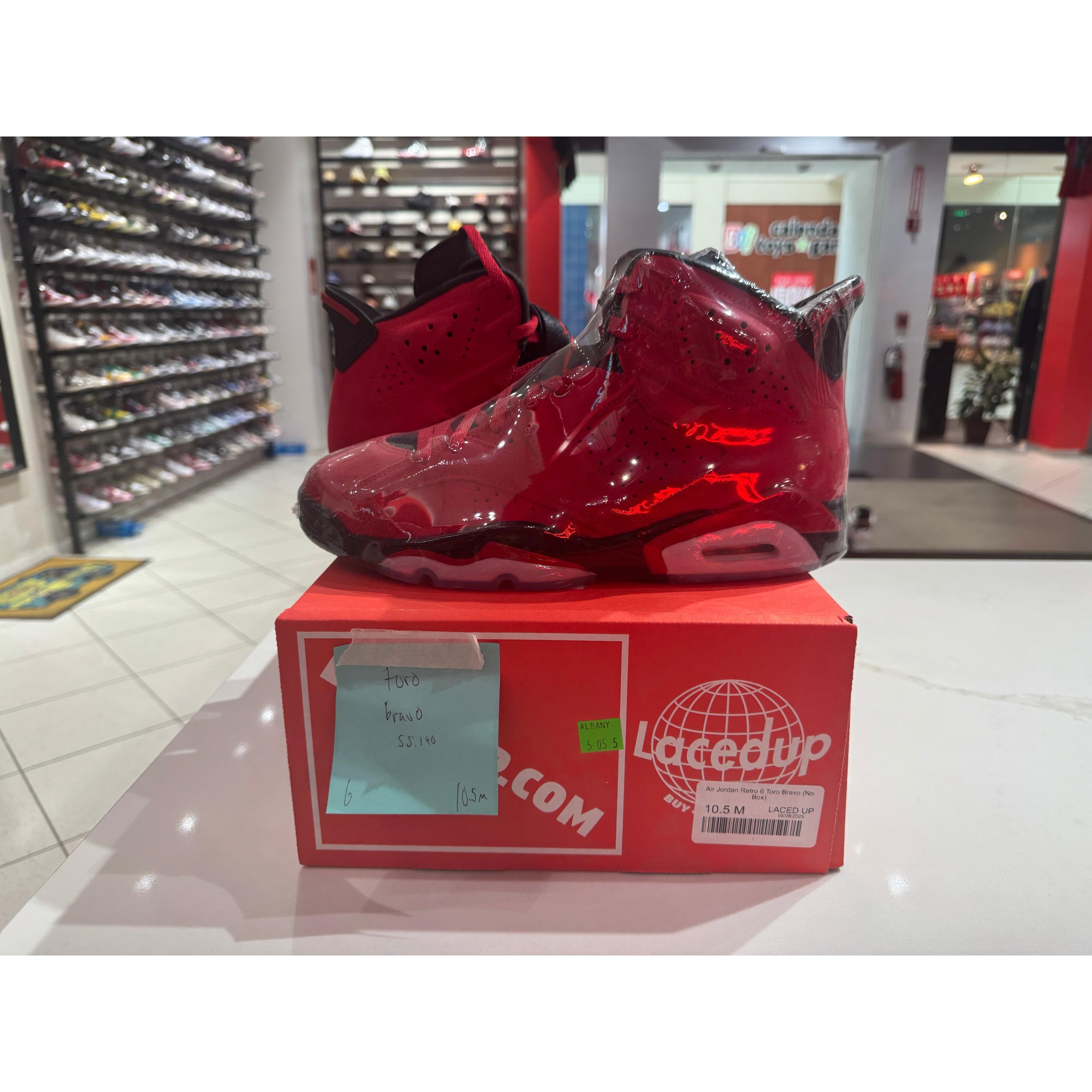 Air Jordan Retro 6 Toro Bravo (No Box)