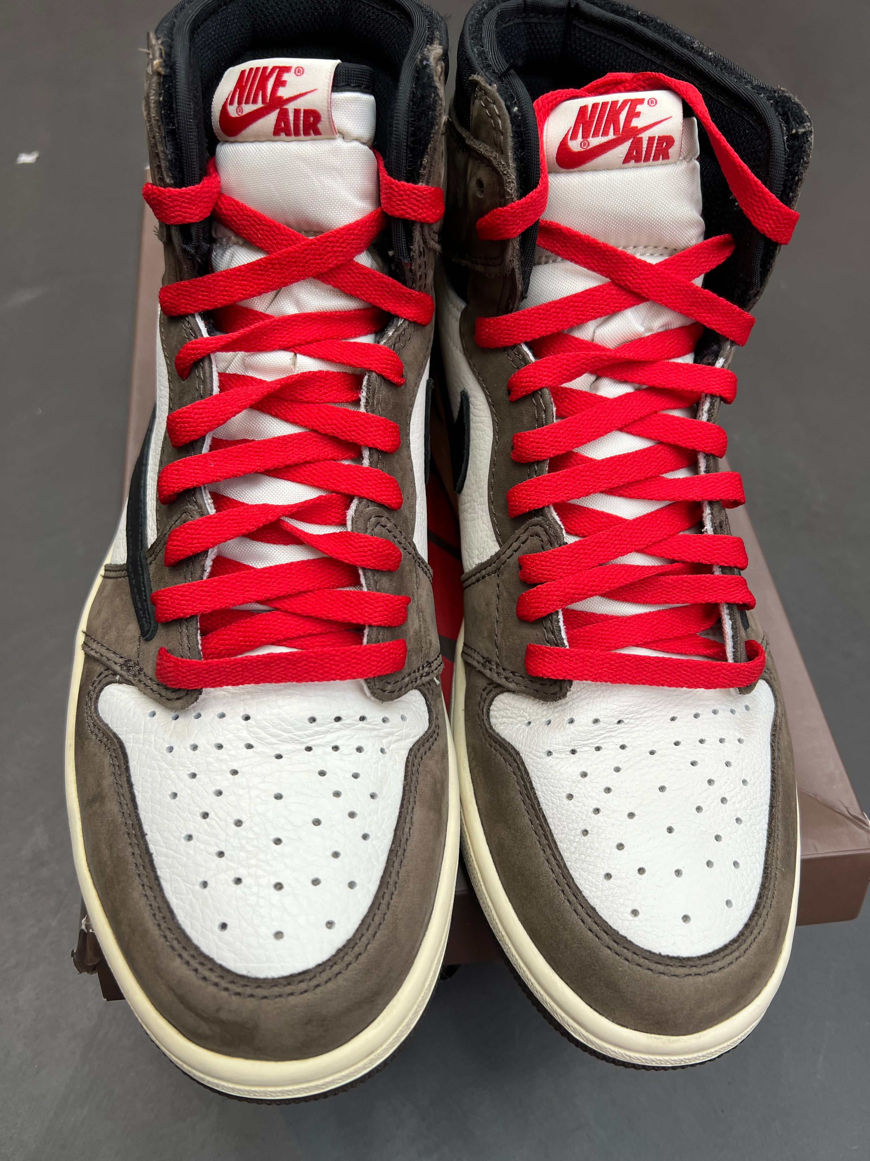 PRE OWNED Jordan 1 Retro High OG SP Travis Scott Mocha