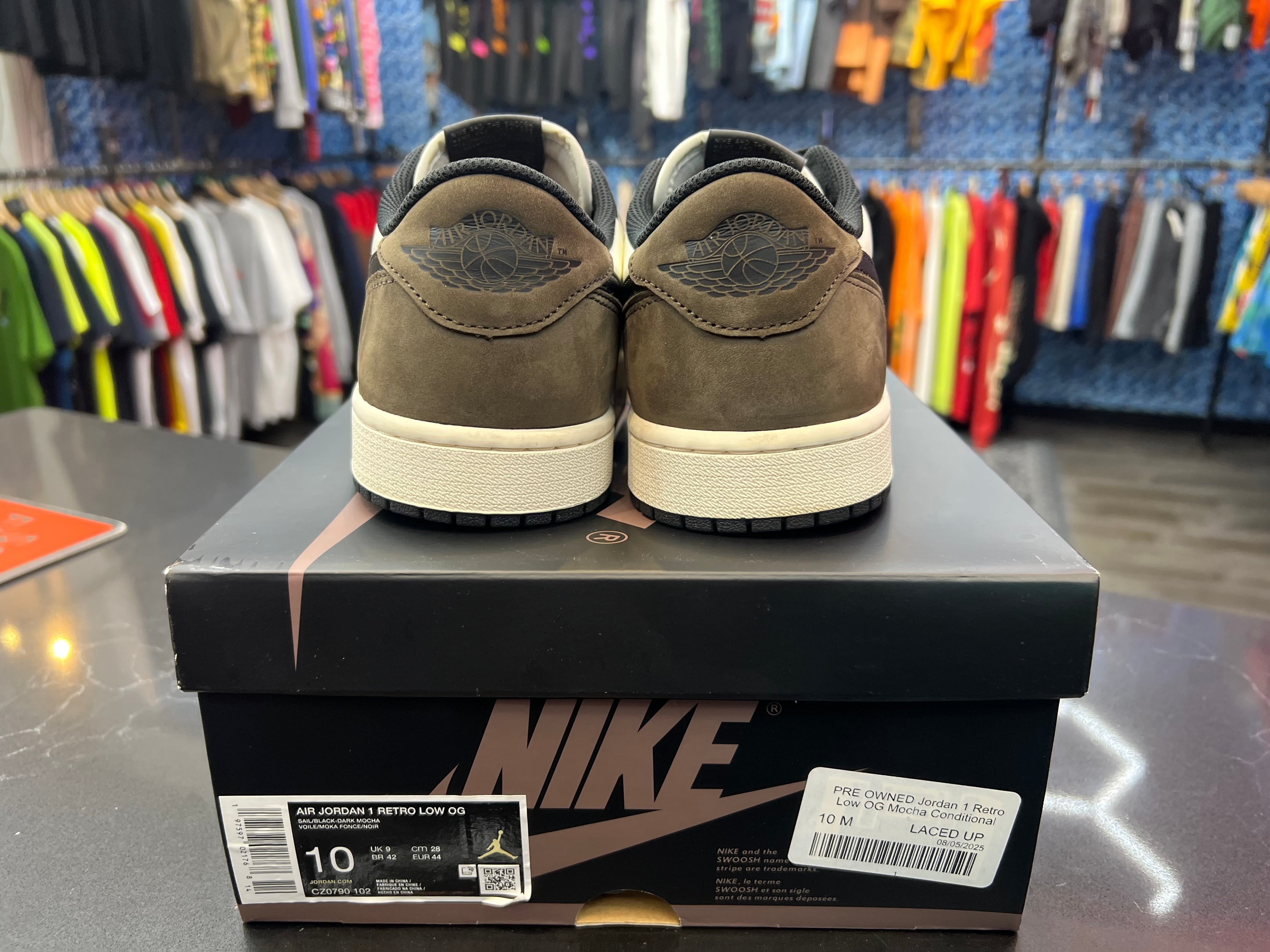 PRE OWNED Jordan 1 Retro Low OG Mocha Conditional