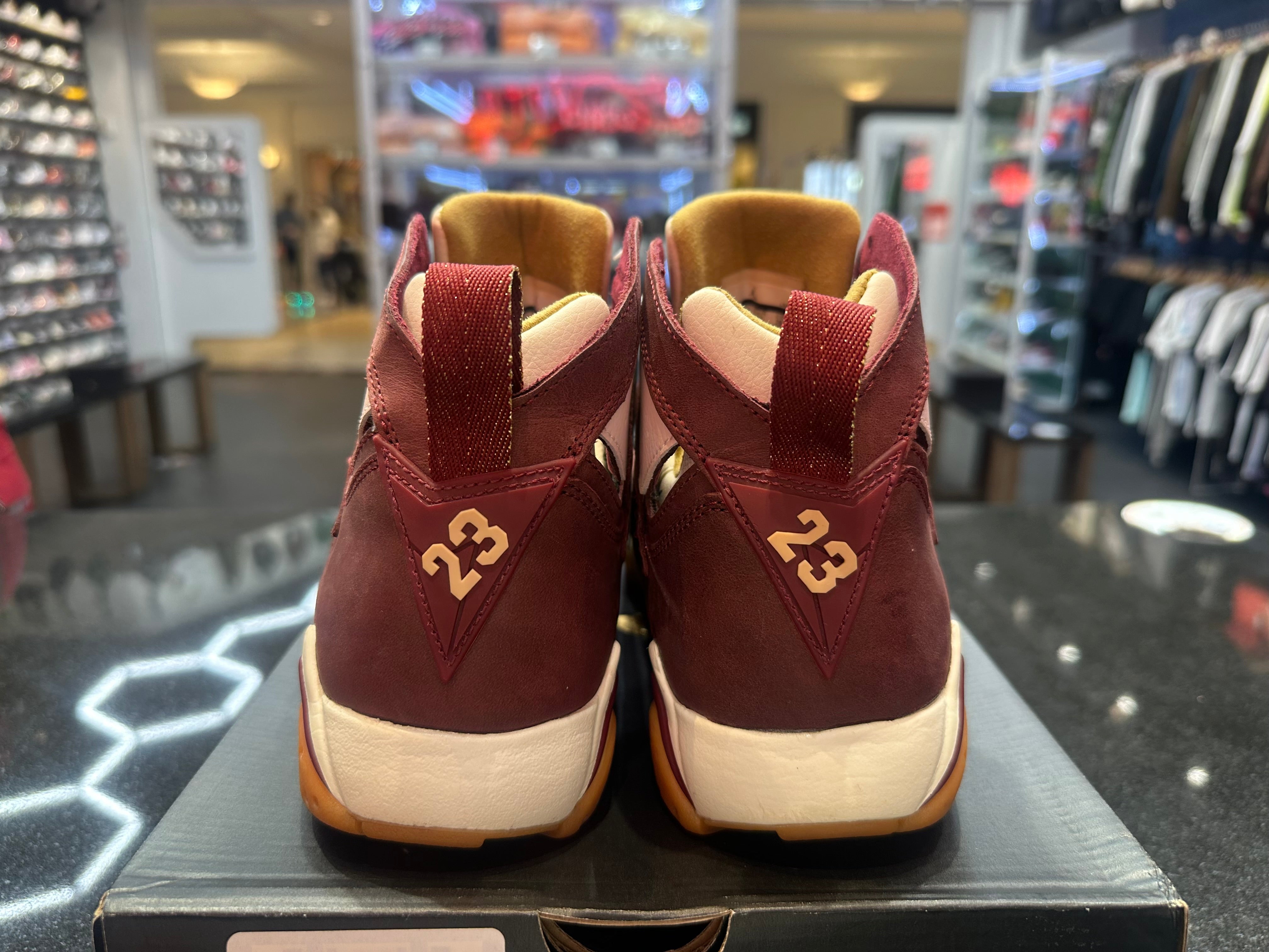 PRE OWNED Air Jordan Retro 7 Championship Pack Cigar