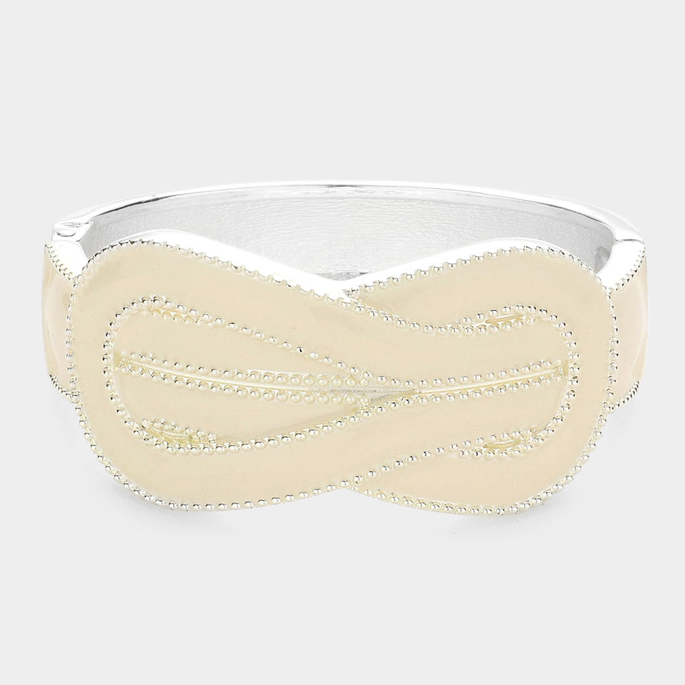 Hinged Enamel bracelet