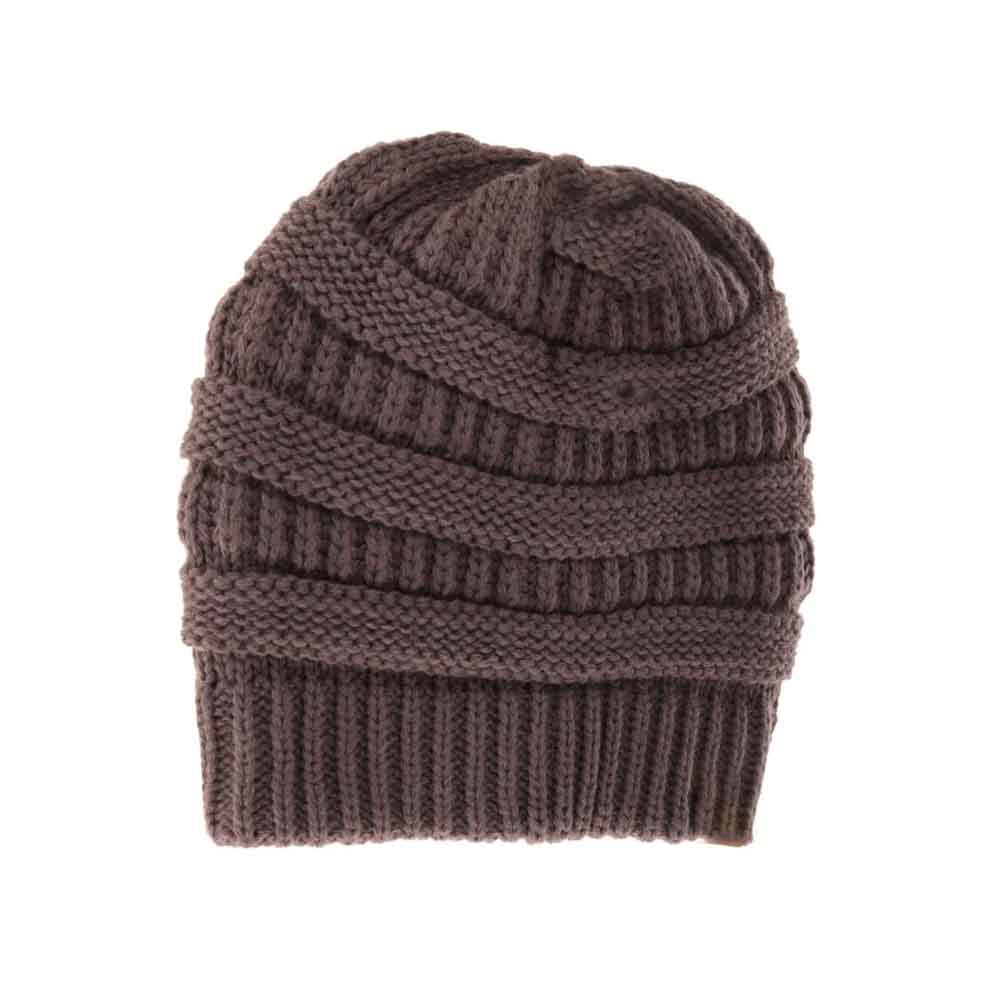 Classic Fuzzy Lined C.C Beanie