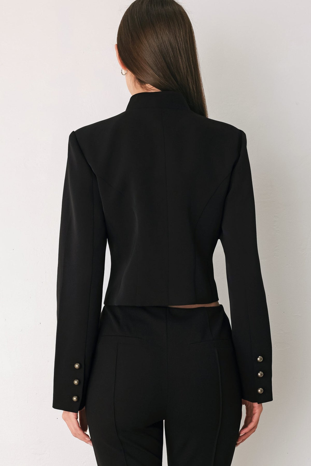 COMMAND NOIR BLACK MILITARY JACKET