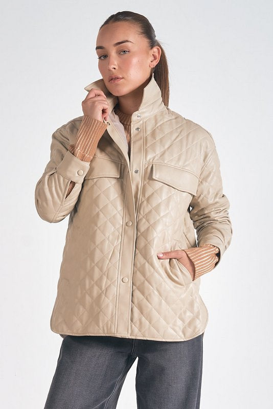 Minka Jacket Stone