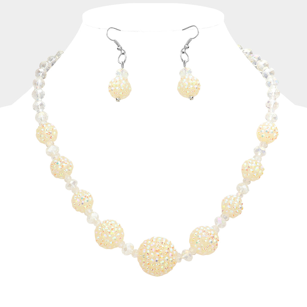 Shamballa Ball Necklace