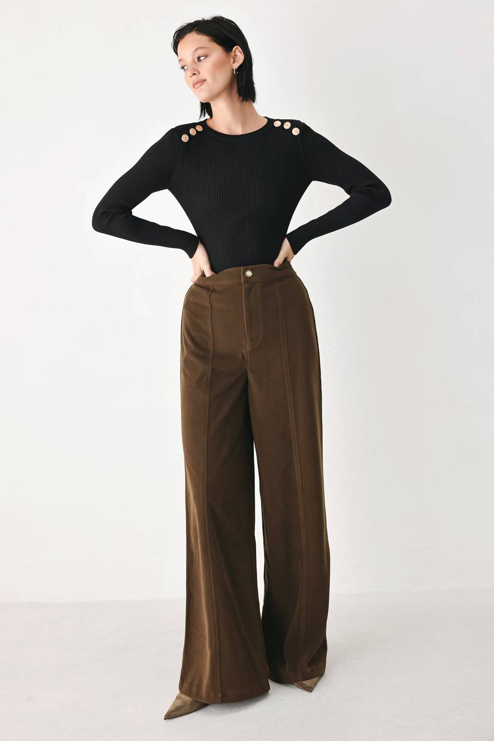 COCOA AFTER HOURS WIDE LEG PANTS