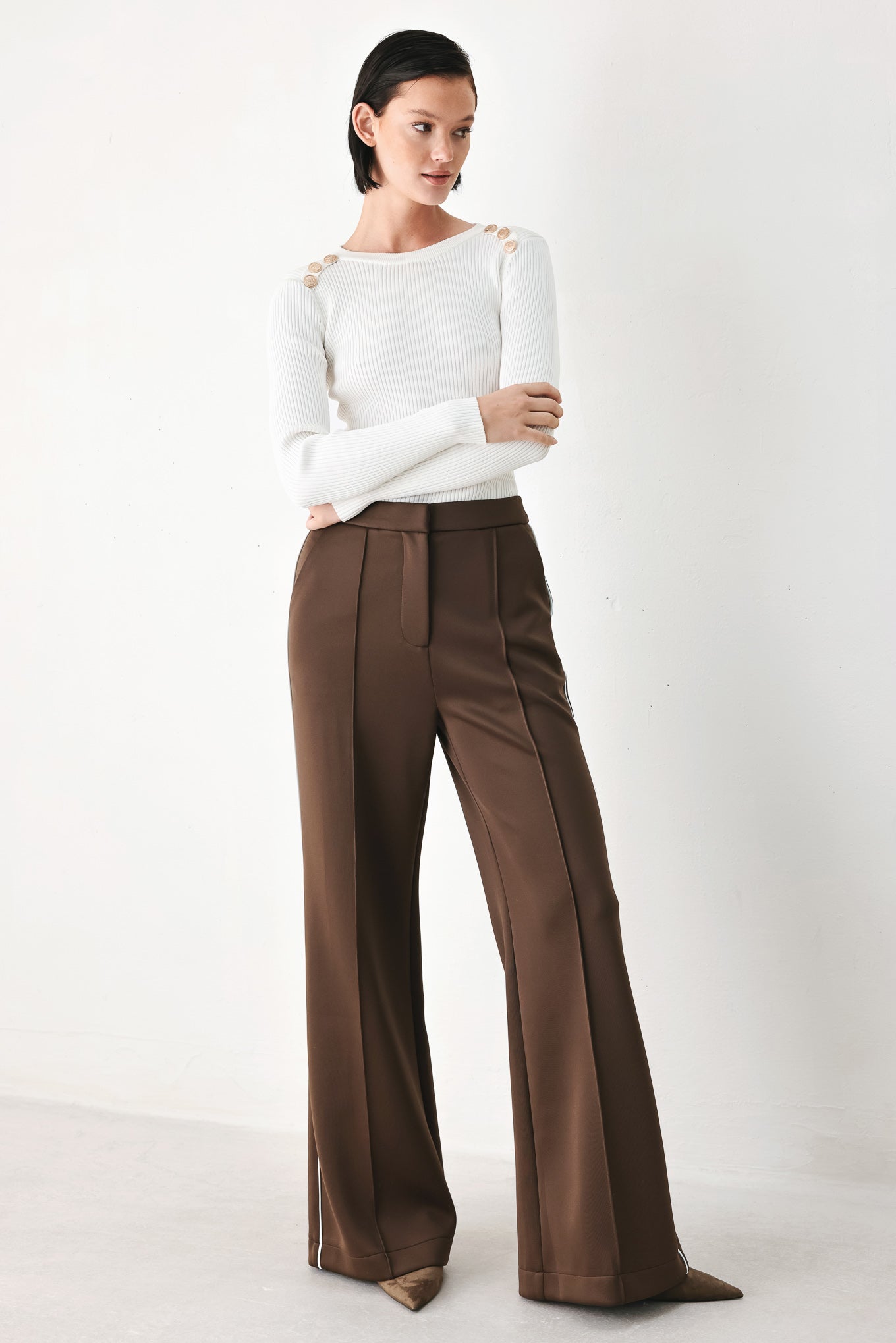 CHOCOLATE CITY STRETCH WOVEN PANTS