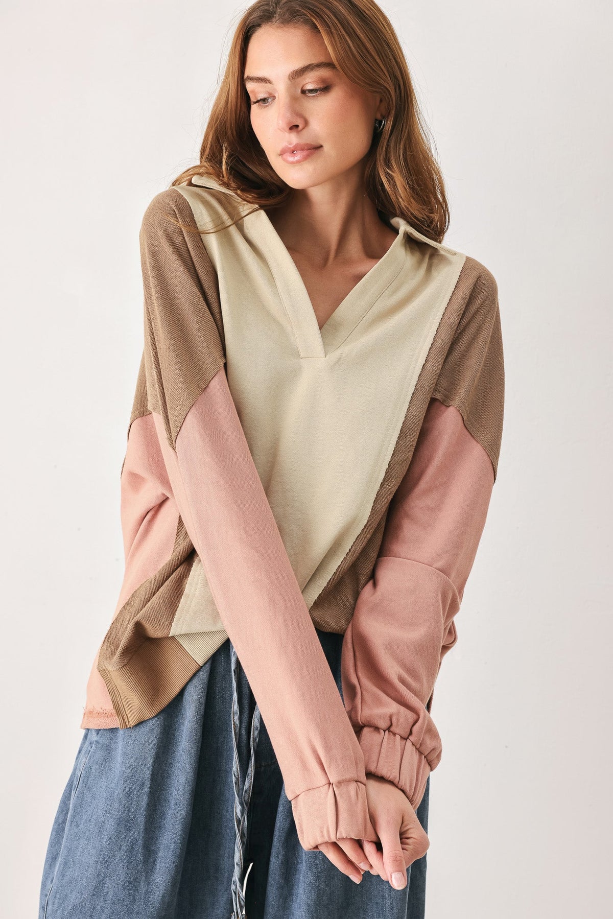 TIME SPENT TOGETHER  KNIT TOP