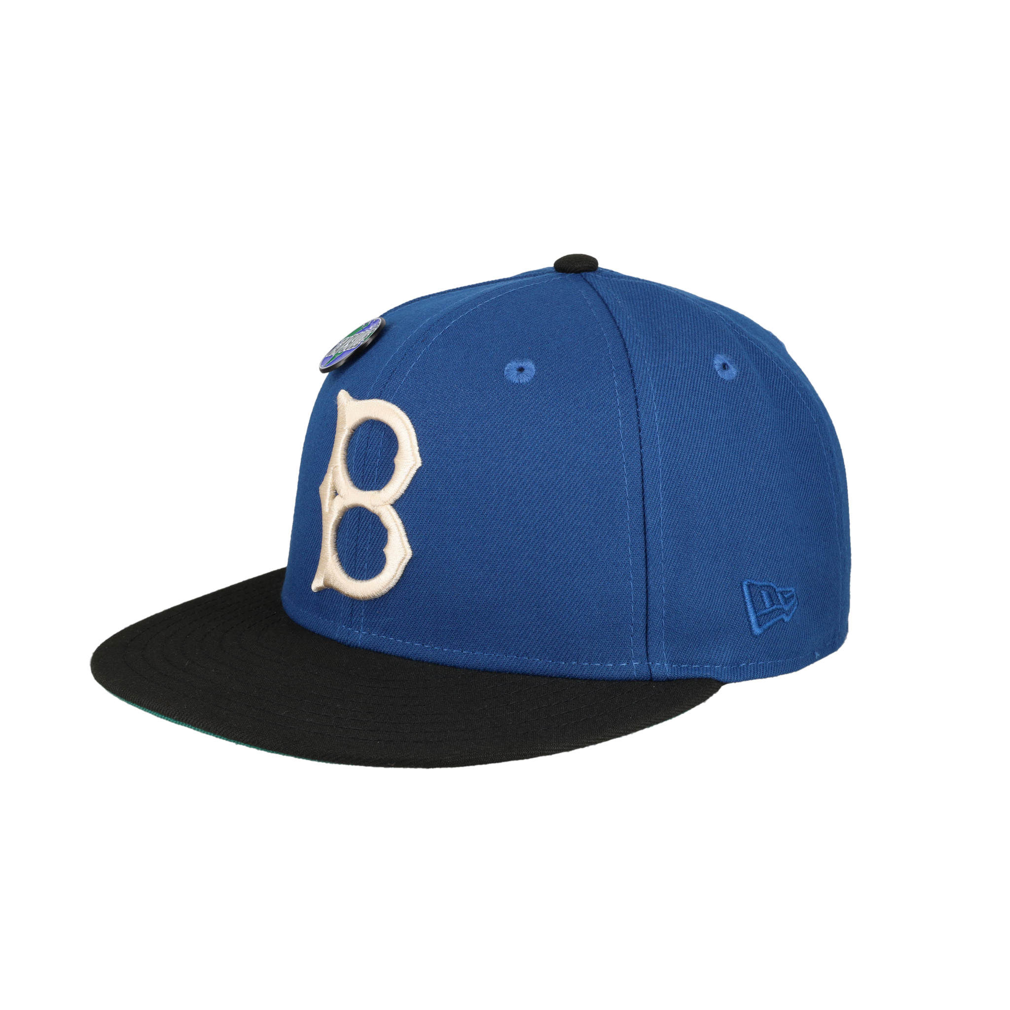 Brooklyn Dodgers Globe Collection 60th Anniversary Patch Fitted Hat