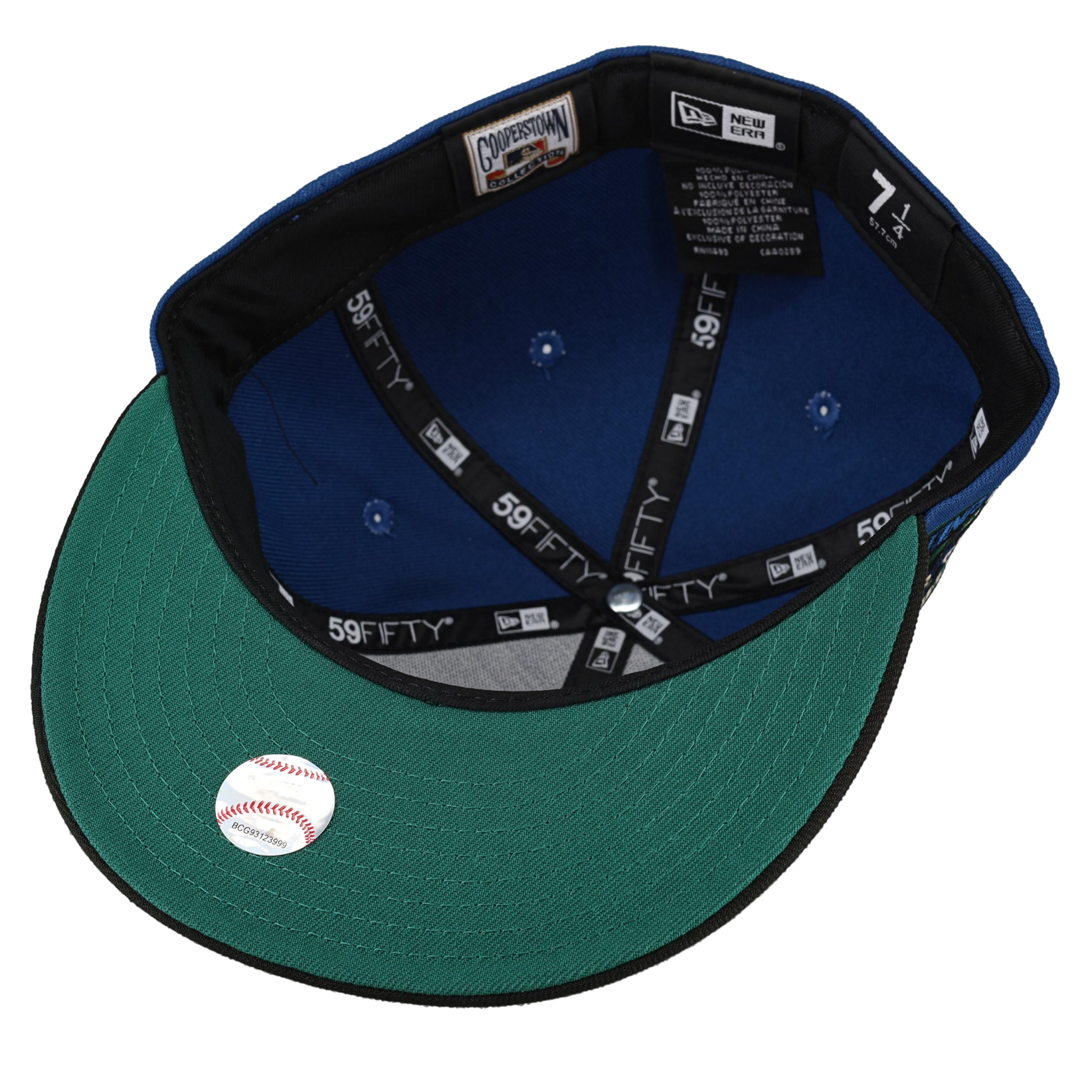 Seattle Mariners Globe Collection 30th Anniversary Patch Fitted Hat