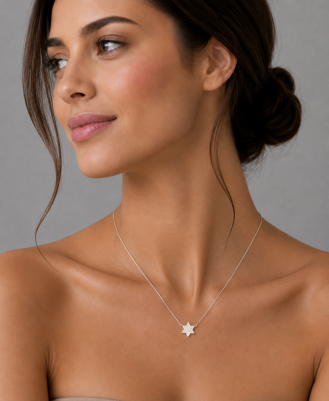 Golda Star of David Necklace