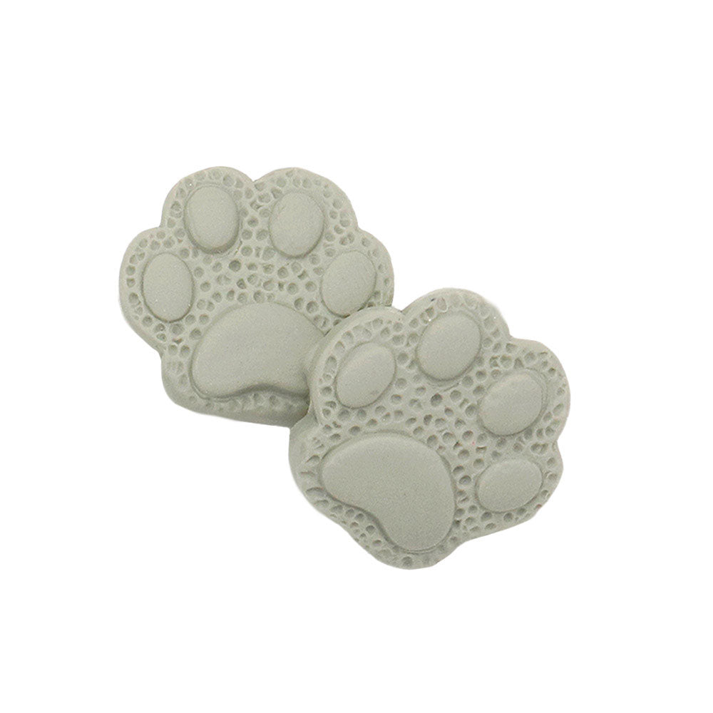 Paw Polymer Clay Stud Earrings