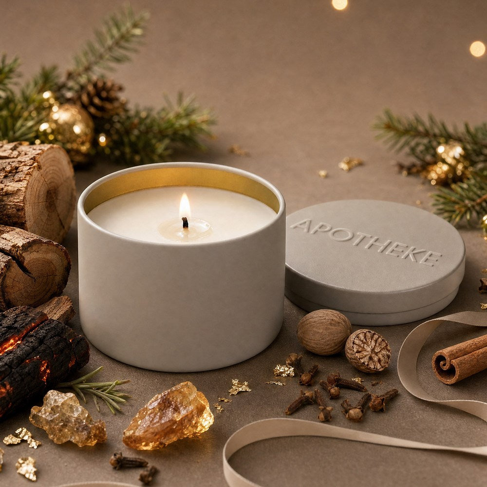 Firewood Mini Tin Candle