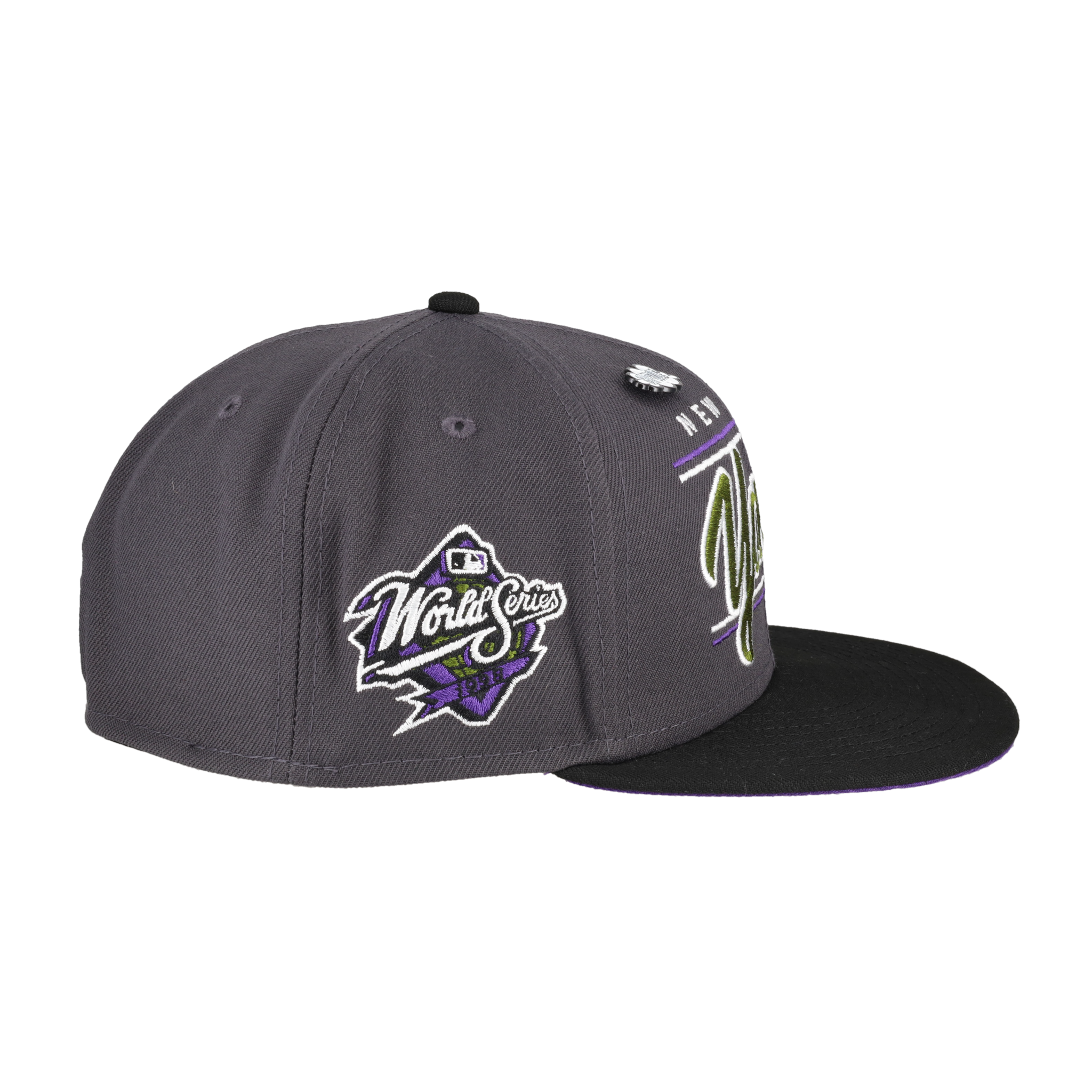 New York Yankees Hazy Collection 1998 World Series Fitted Hat