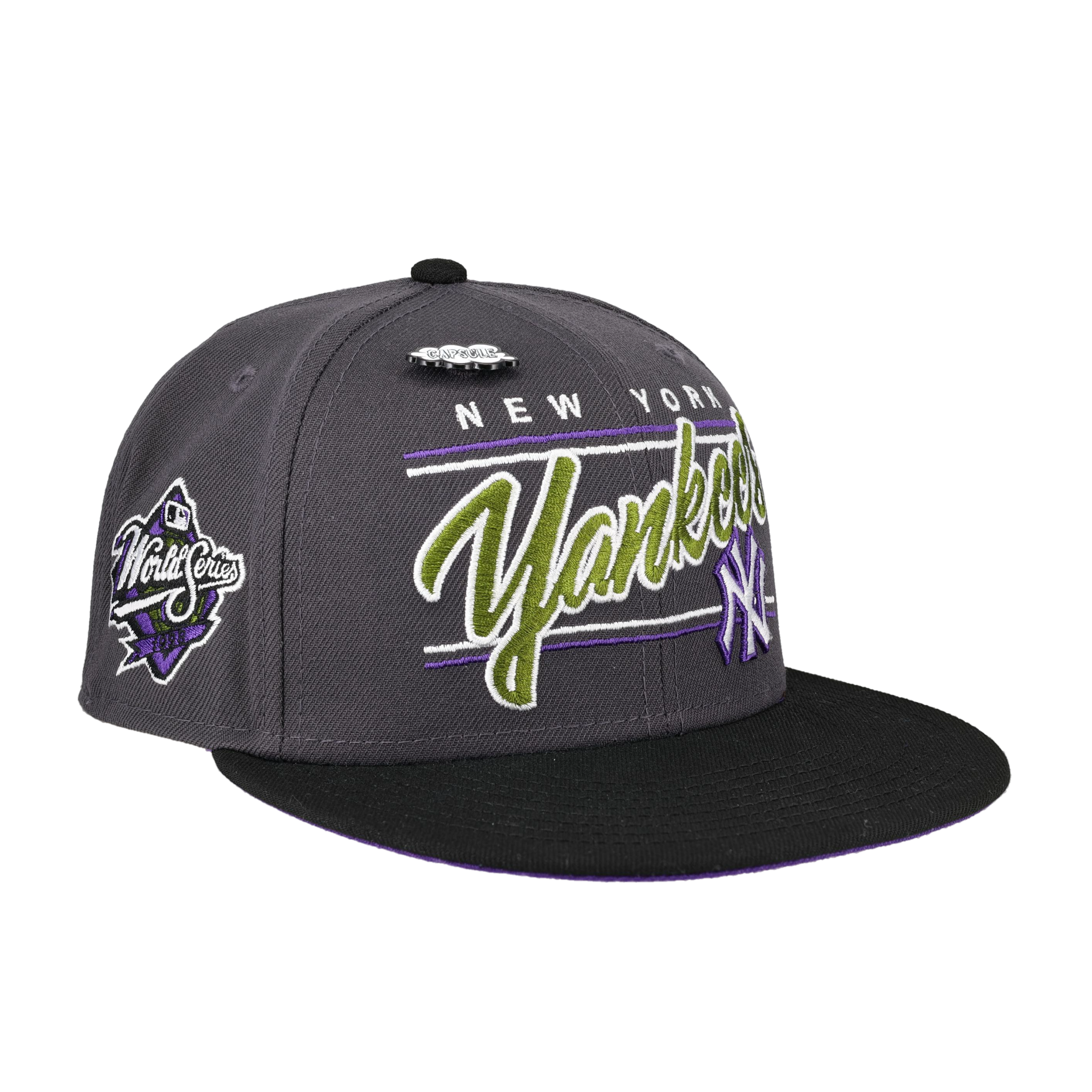 New York Yankees Hazy Collection 1998 World Series Fitted Hat