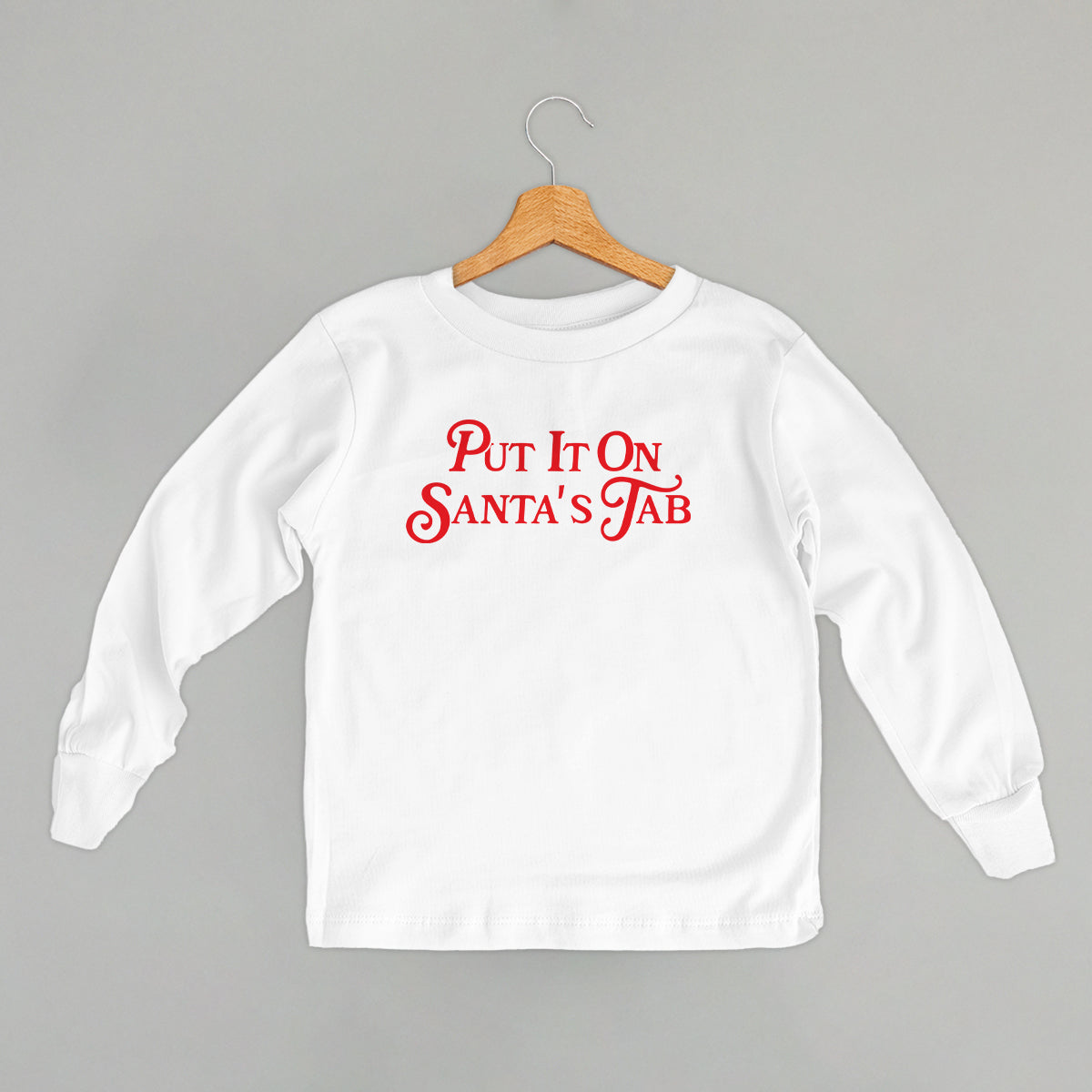 Put It On Santa's Tab (Kids)