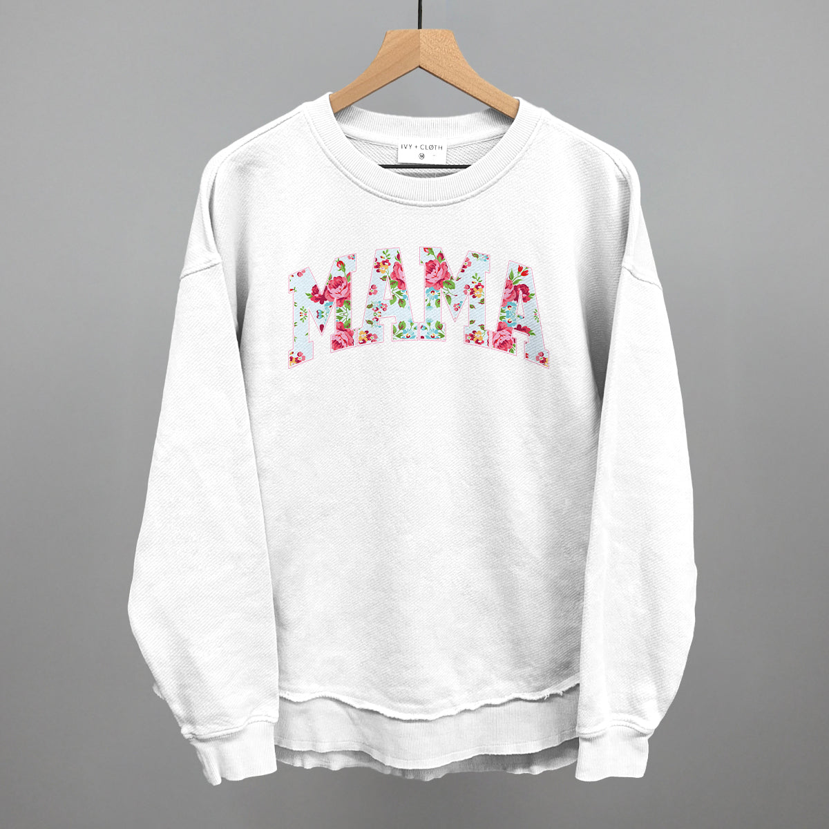 Mama (Block Letter Floral)