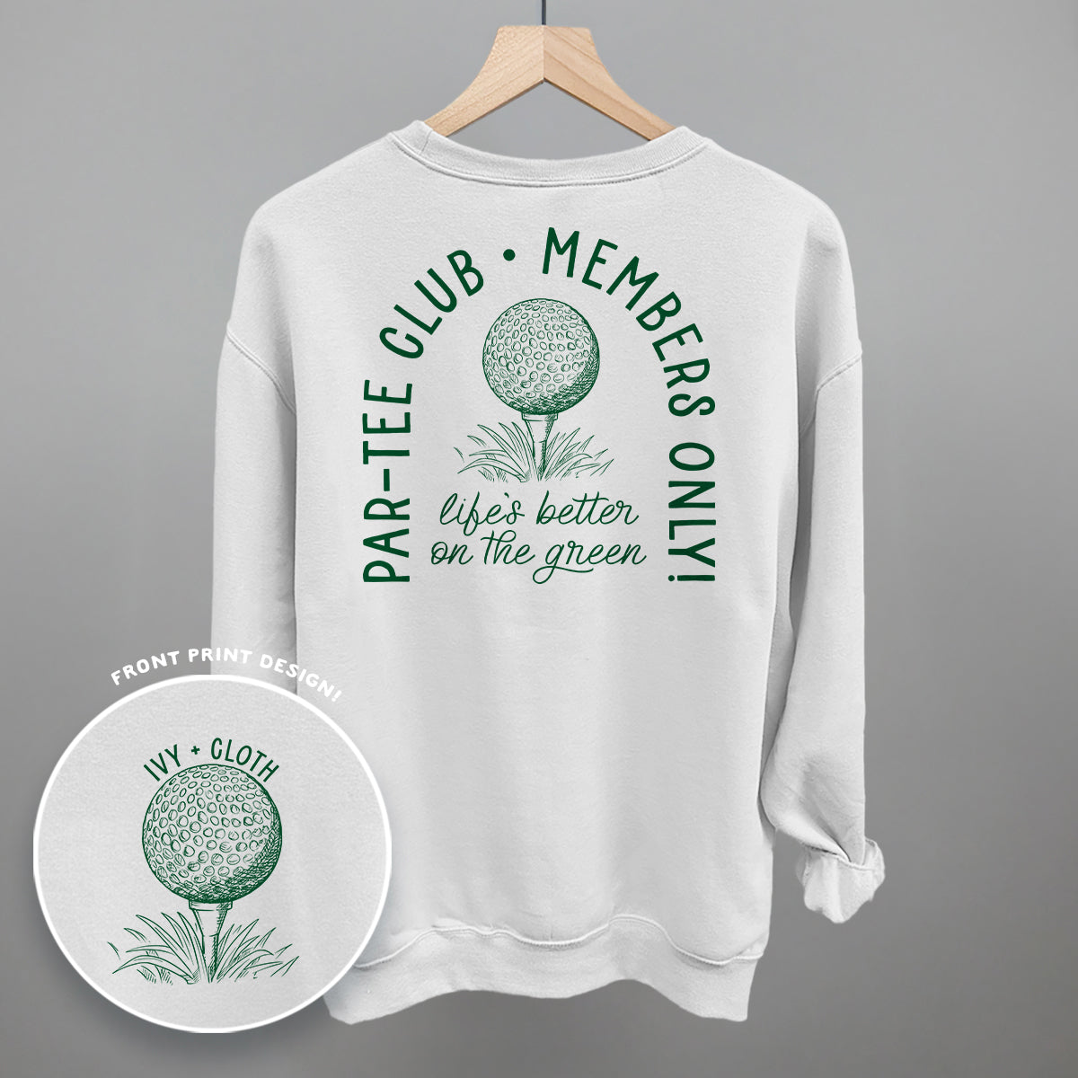 Par-Tee Club (Back Print)