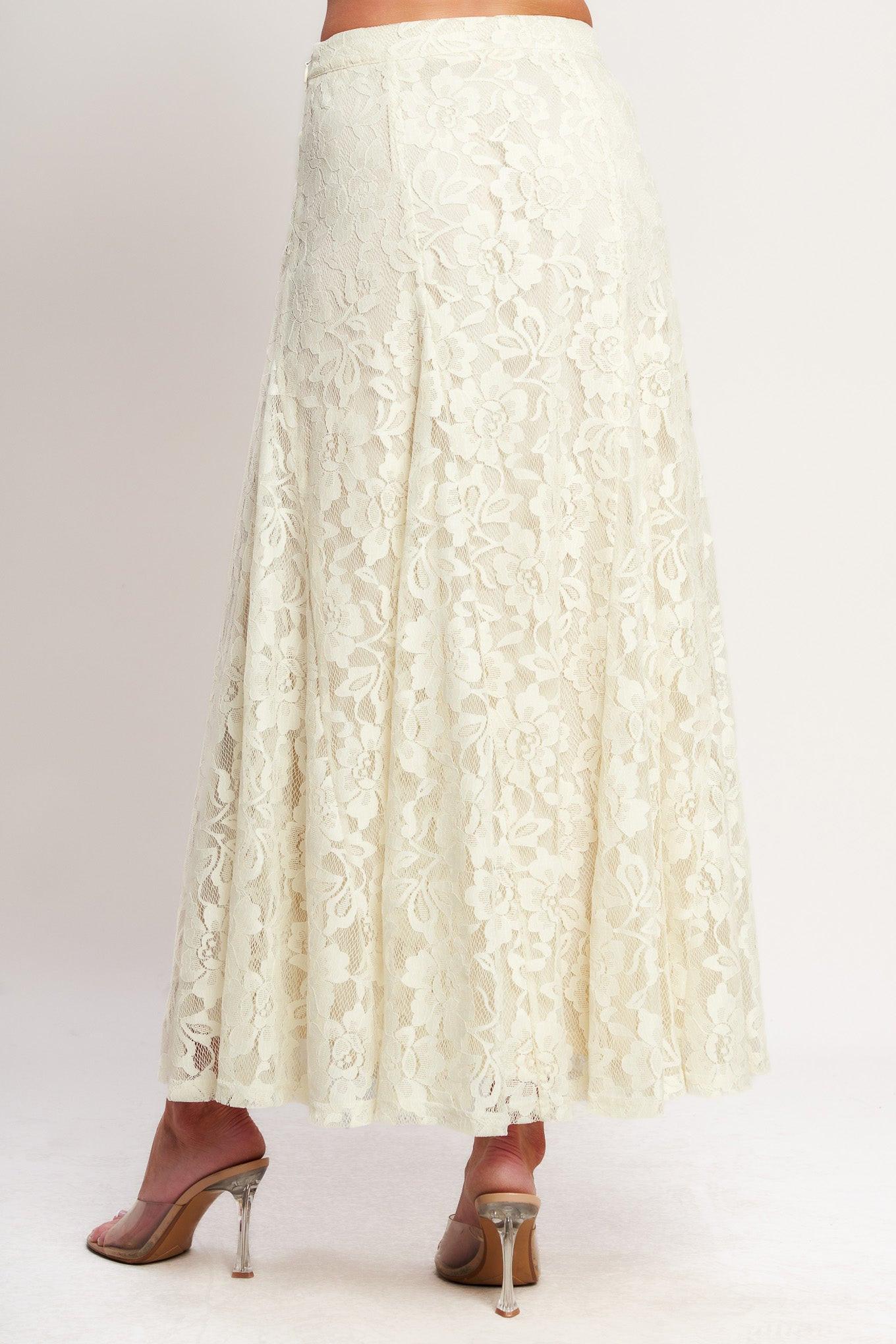 BALLET MUSE WOVEN LACE SKIRT
