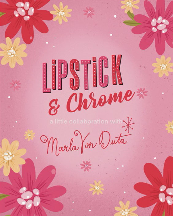 Darla the Cowgirl Brooch by Marla VonDuta x Lipstick & Chrome — Vintage Western Pin