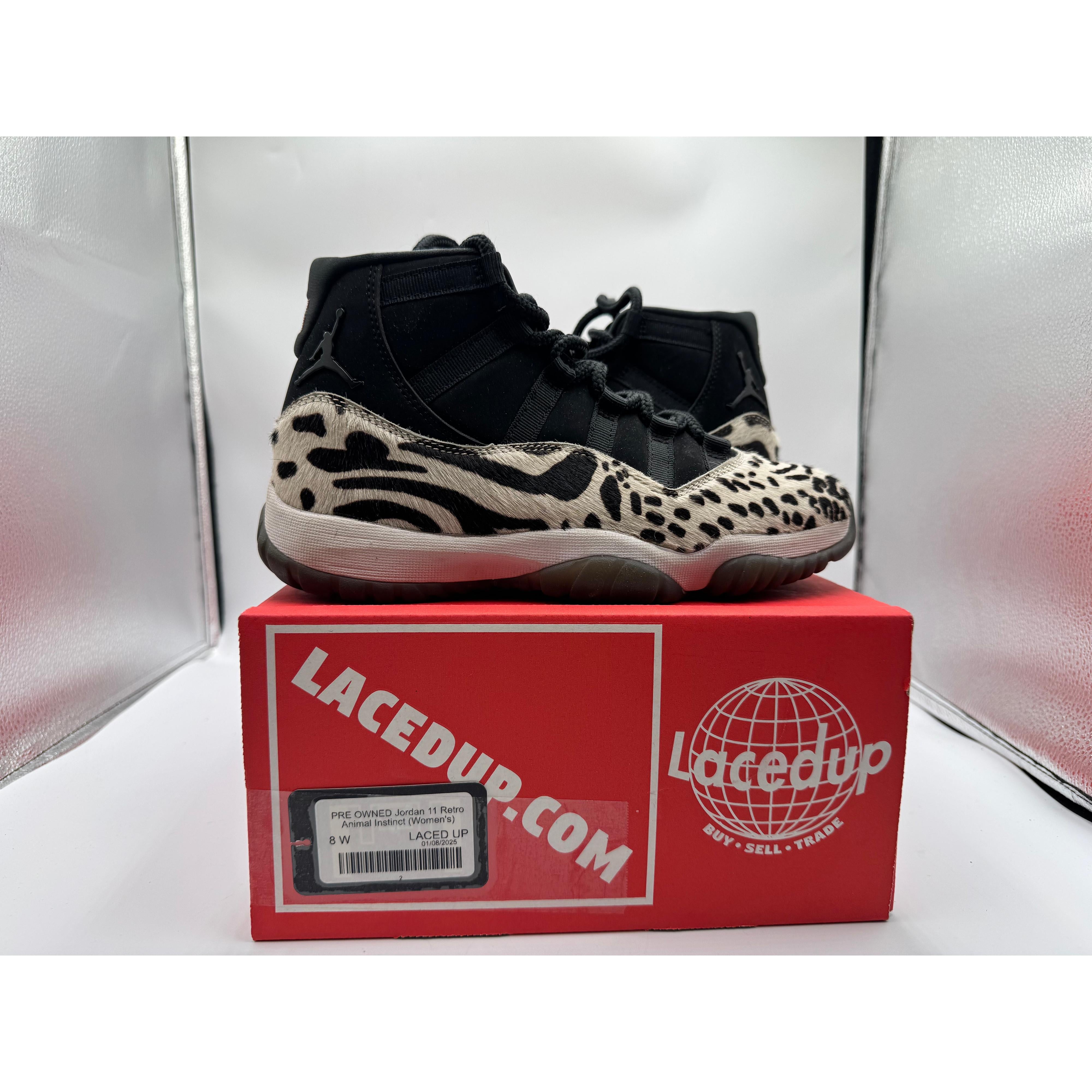 PRE OWNED Jordan 11 Retro Animal Instinct (Women's)