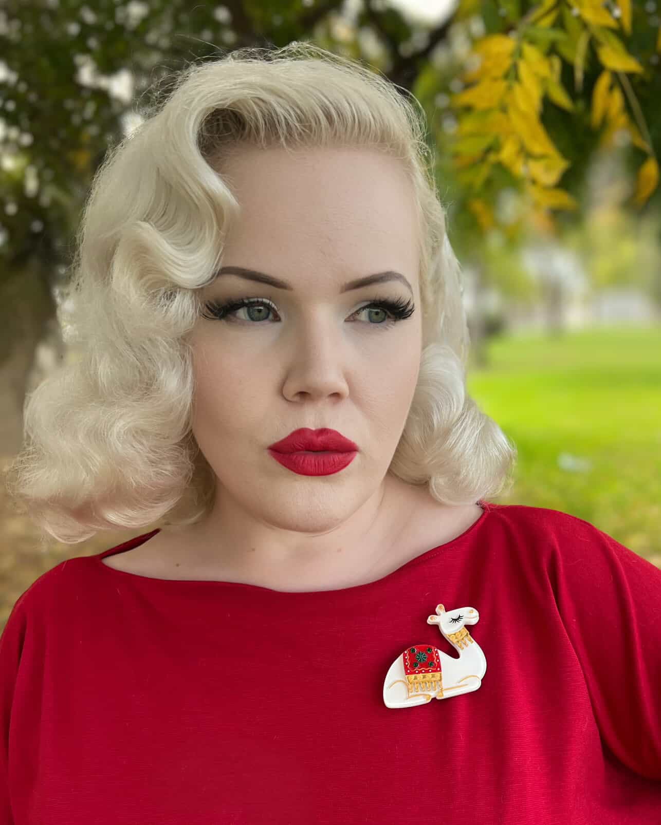 Desert Dreams Camel Brooch by 50's Vintage Dame x Lipstick & Chrome — Bohemian Desert Pin