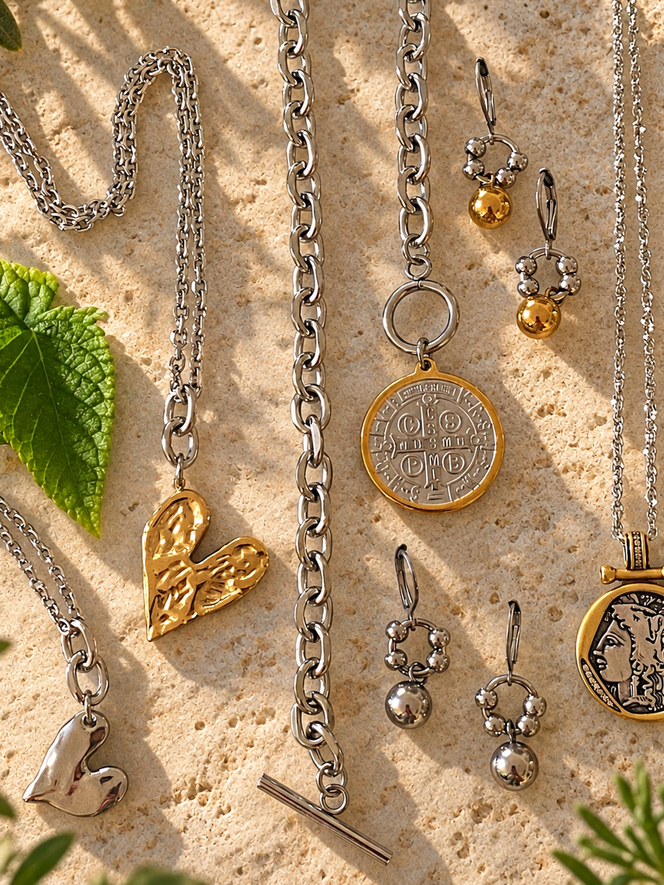ST. BENEDICT TOGGLE NECKLACE