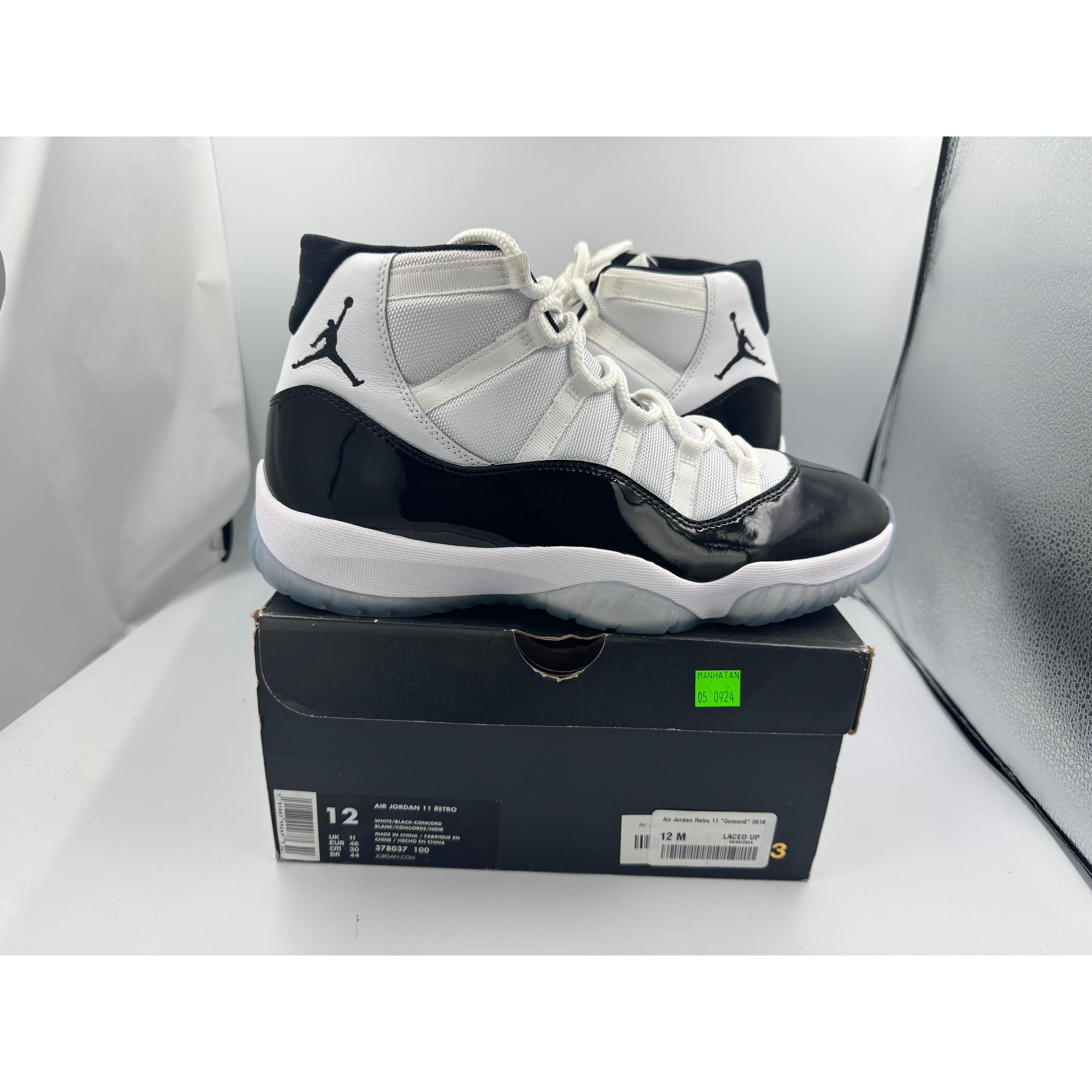 PRE OWNED Air Jordan Retro 11 "Concord" 2018 Conditional