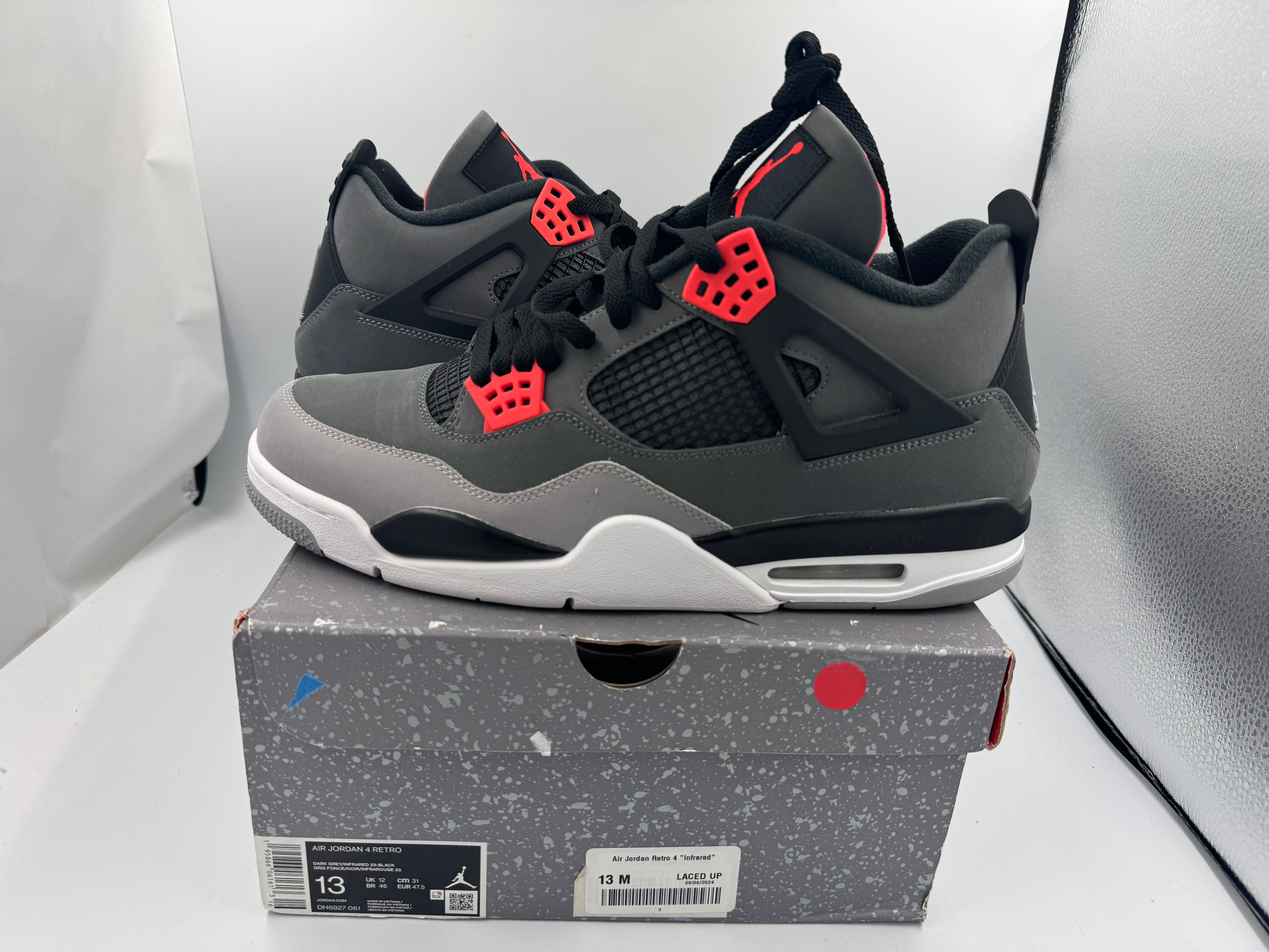 PRE OWNED Air Jordan Retro 4 "Infrared" Conditional