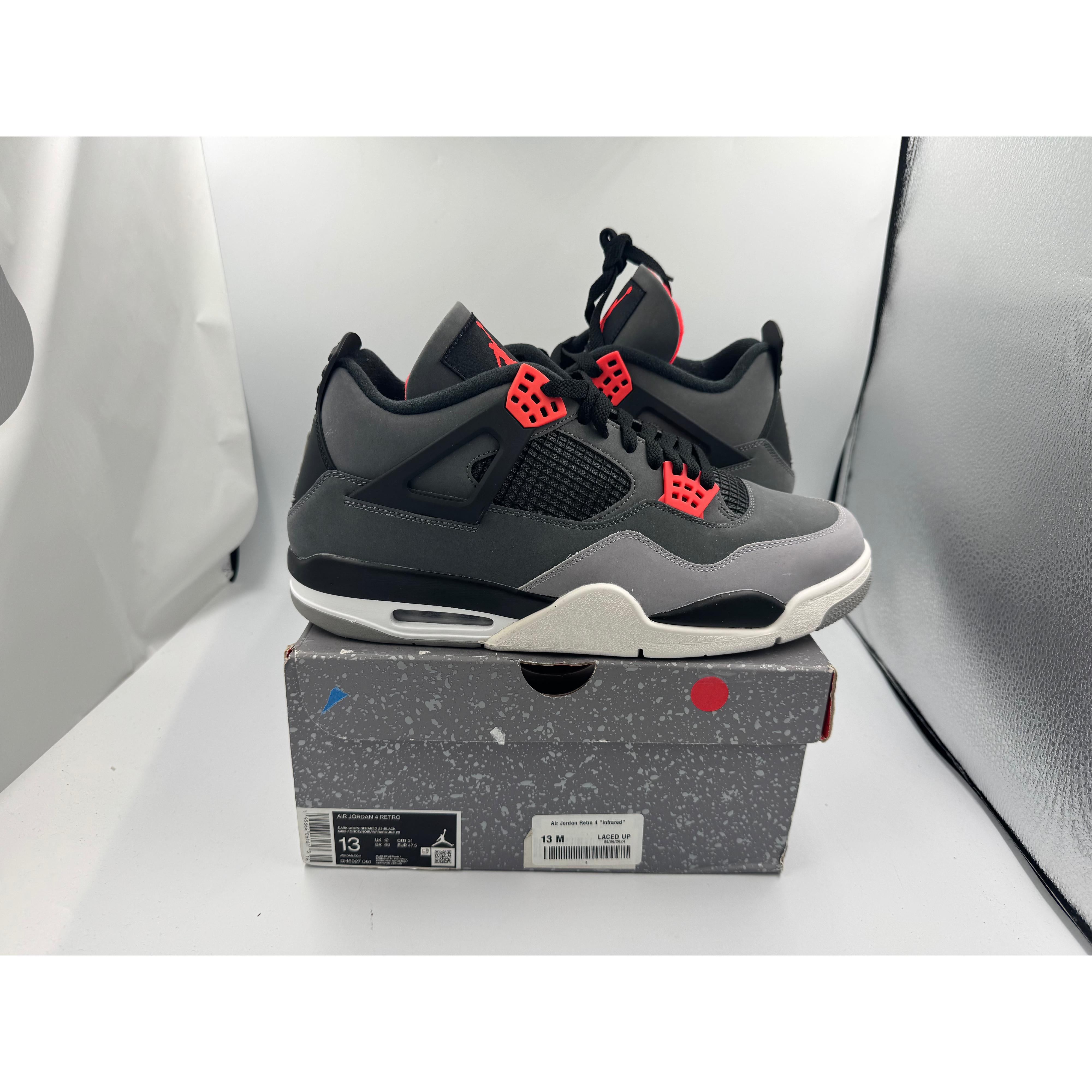 PRE OWNED Air Jordan Retro 4 "Infrared" Conditional