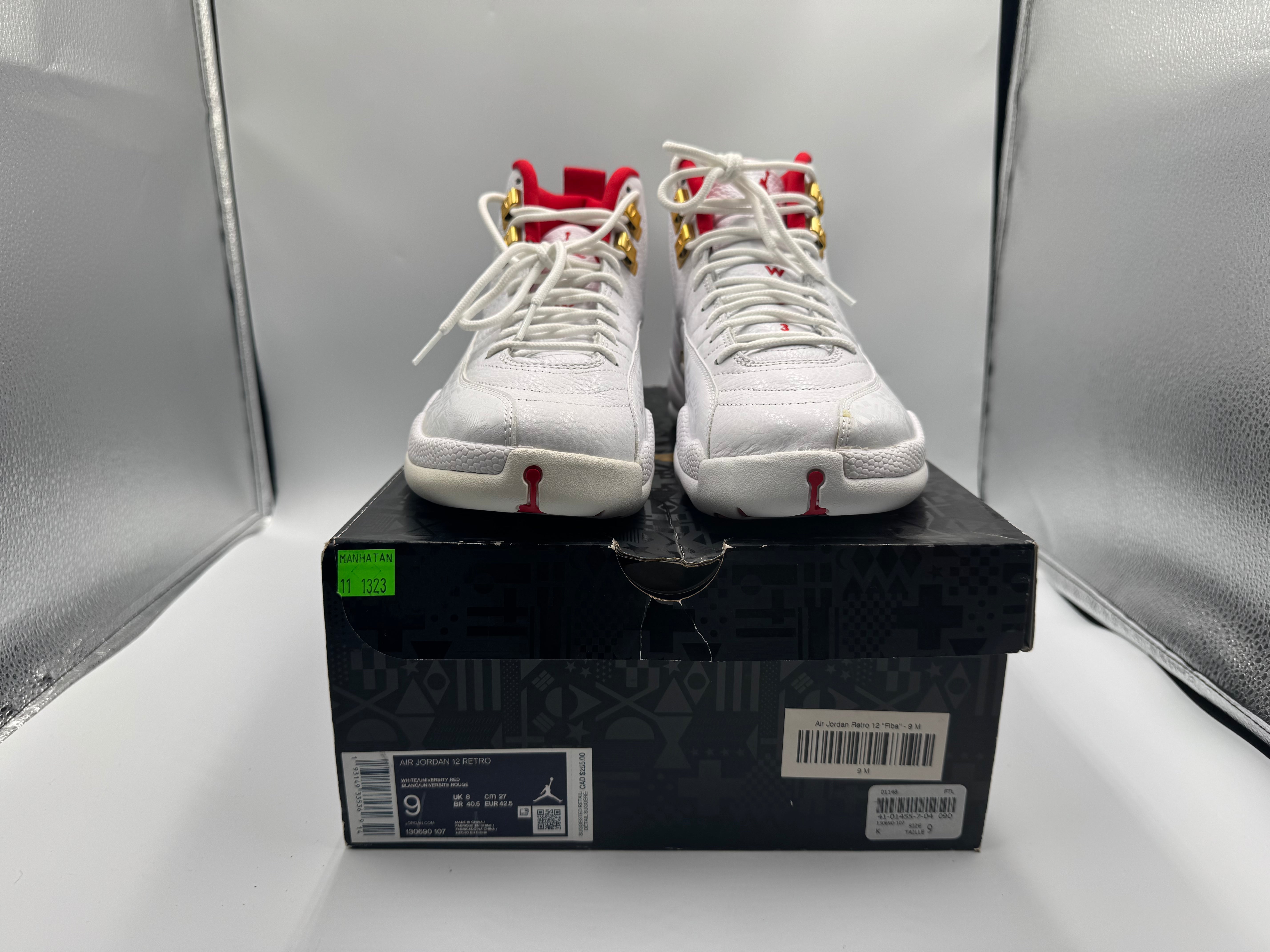 PRE OWNED Air Jordan Retro 12 "Fiba" Conditional