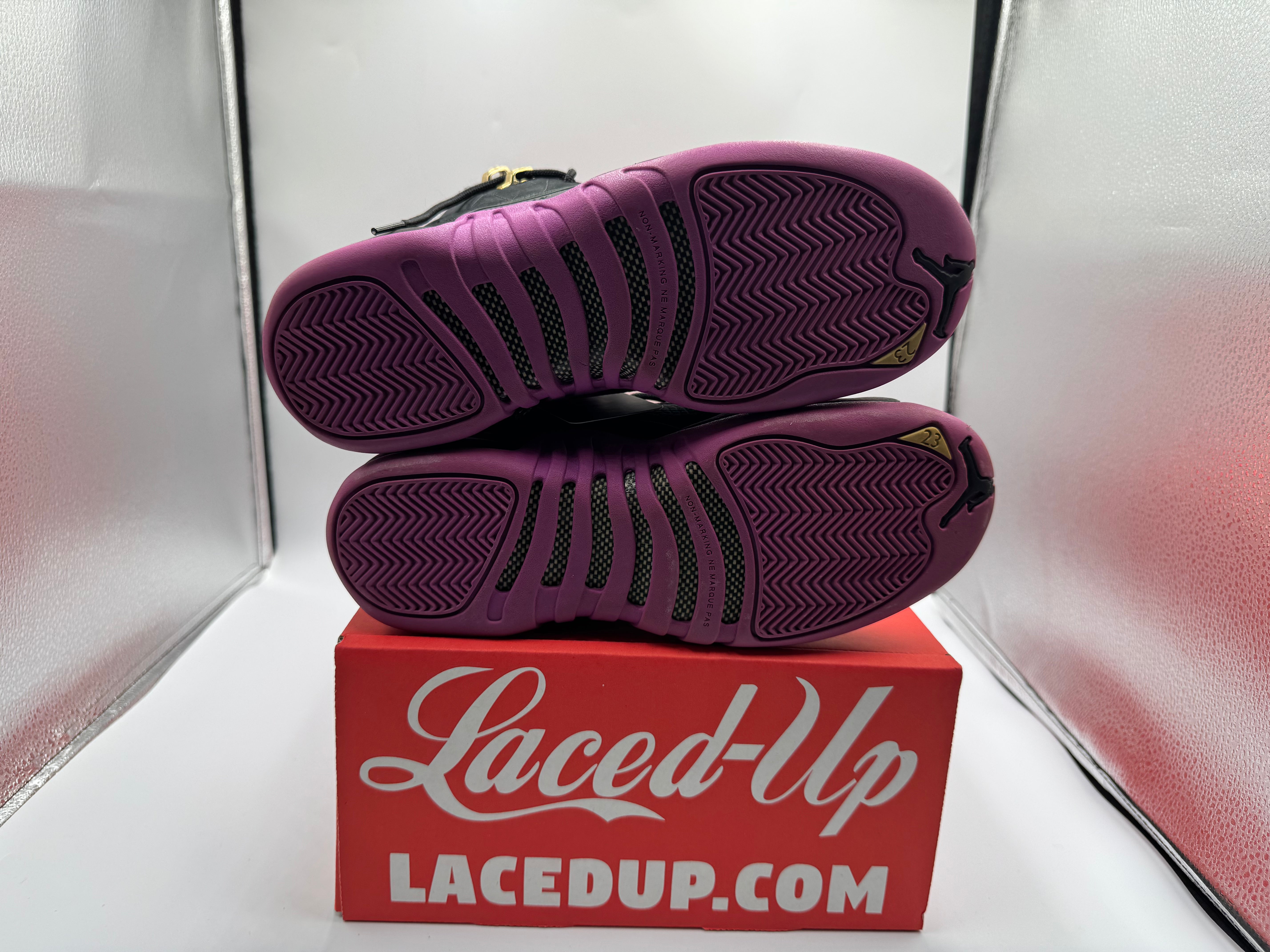 PRE OWNED Jordan 12 Retro Hyper Violet (GS)