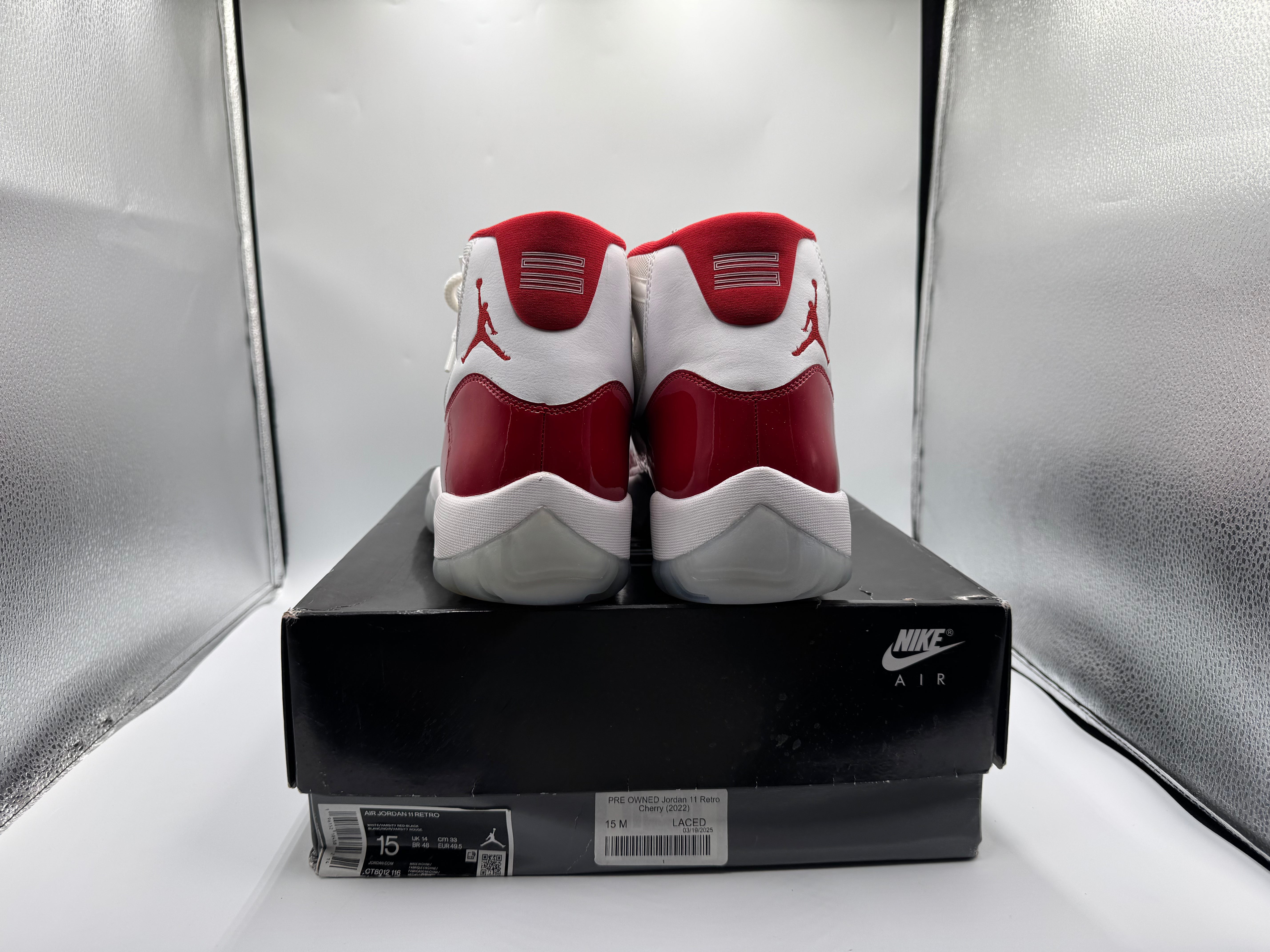 PRE OWNED Jordan 11 Retro Cherry (2022)