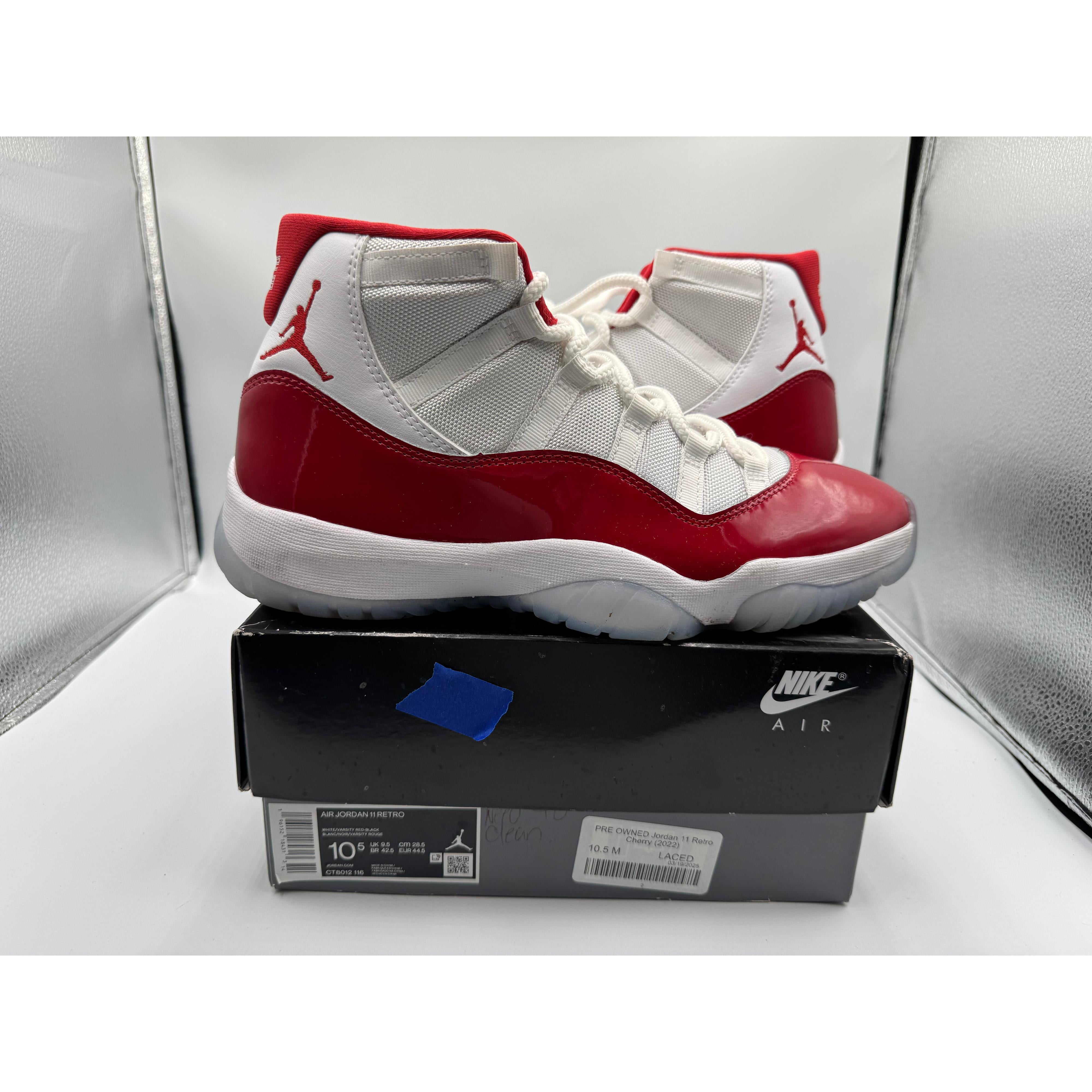 PRE OWNED Jordan 11 Retro Cherry (2022)