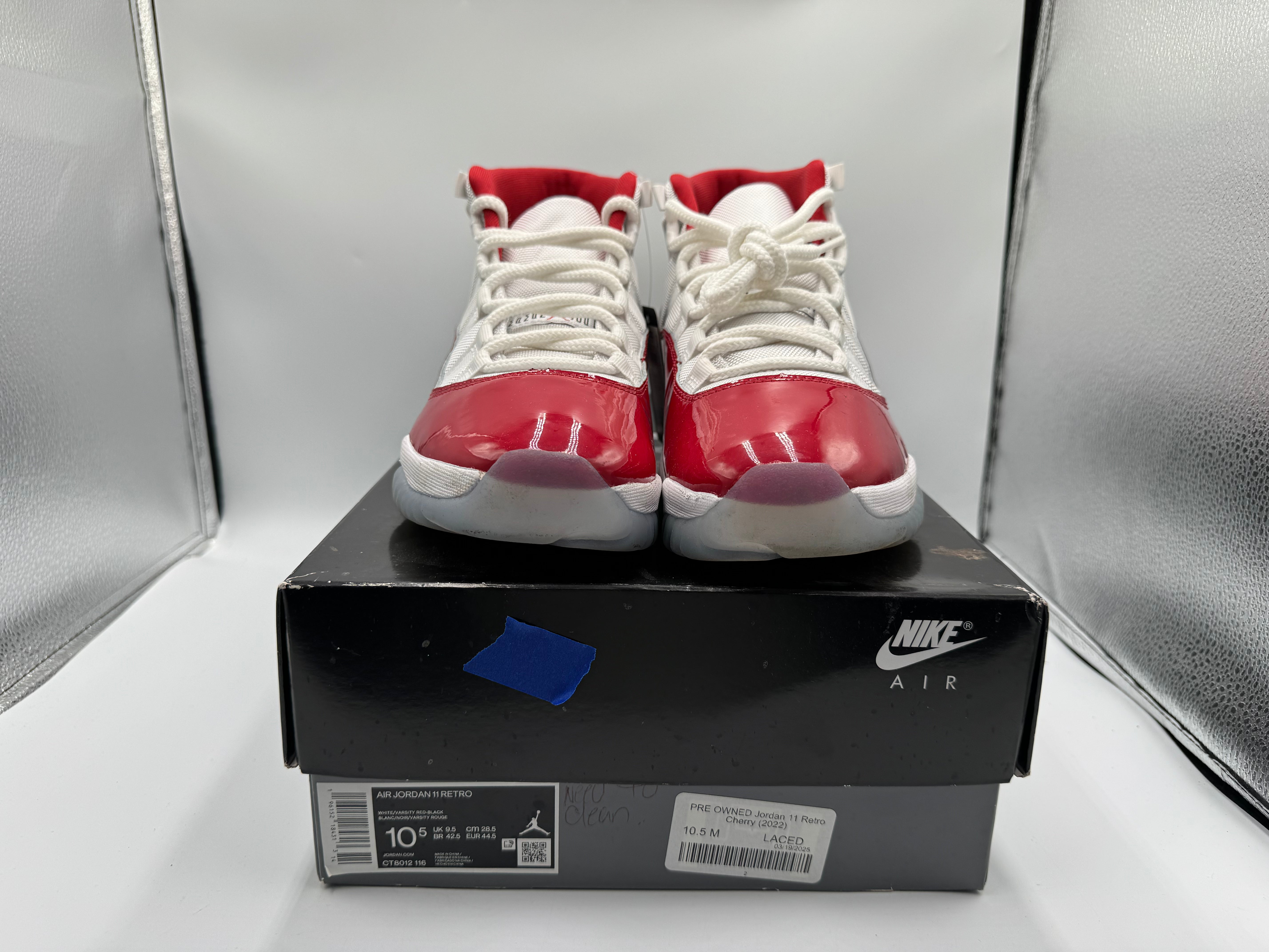 PRE OWNED Jordan 11 Retro Cherry (2022)